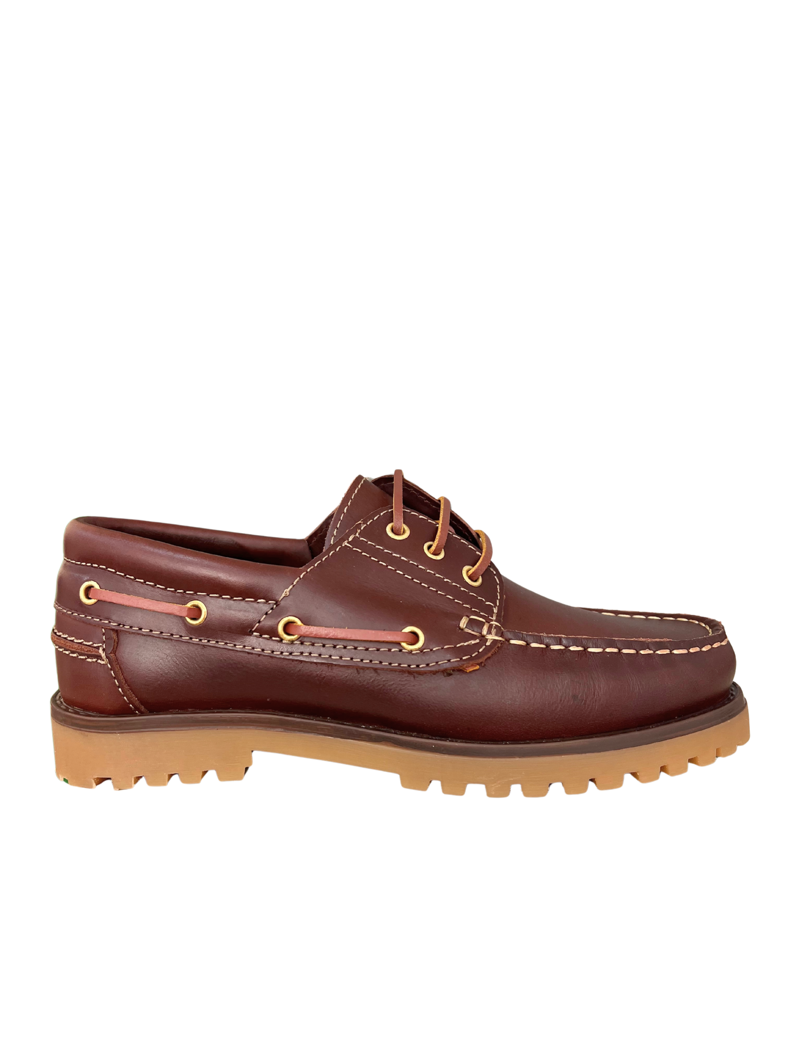 NÁUTICO HOMBRE TODO PIEL MARRÓN