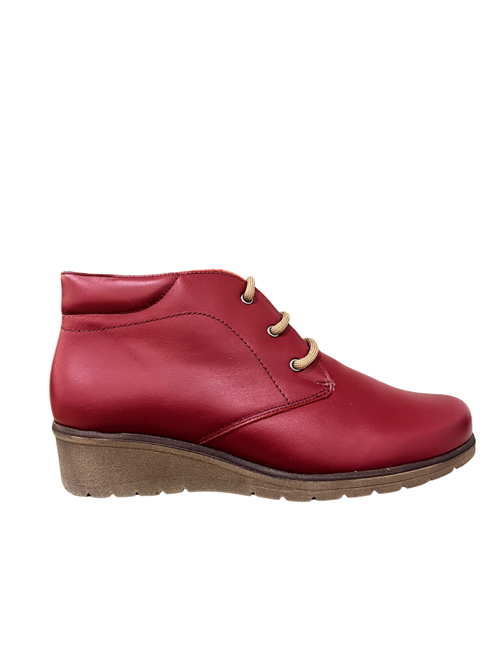 BOTIN GALIANA PIEL ROJO 20241