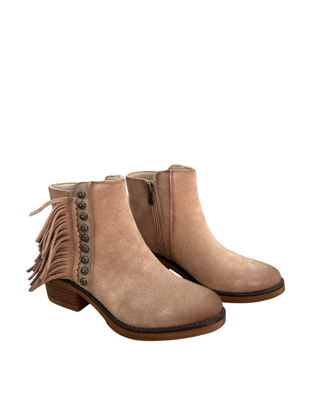 BOTÍN CON FLECOS PARA MUJER DE ELENA BLOOM 25E863