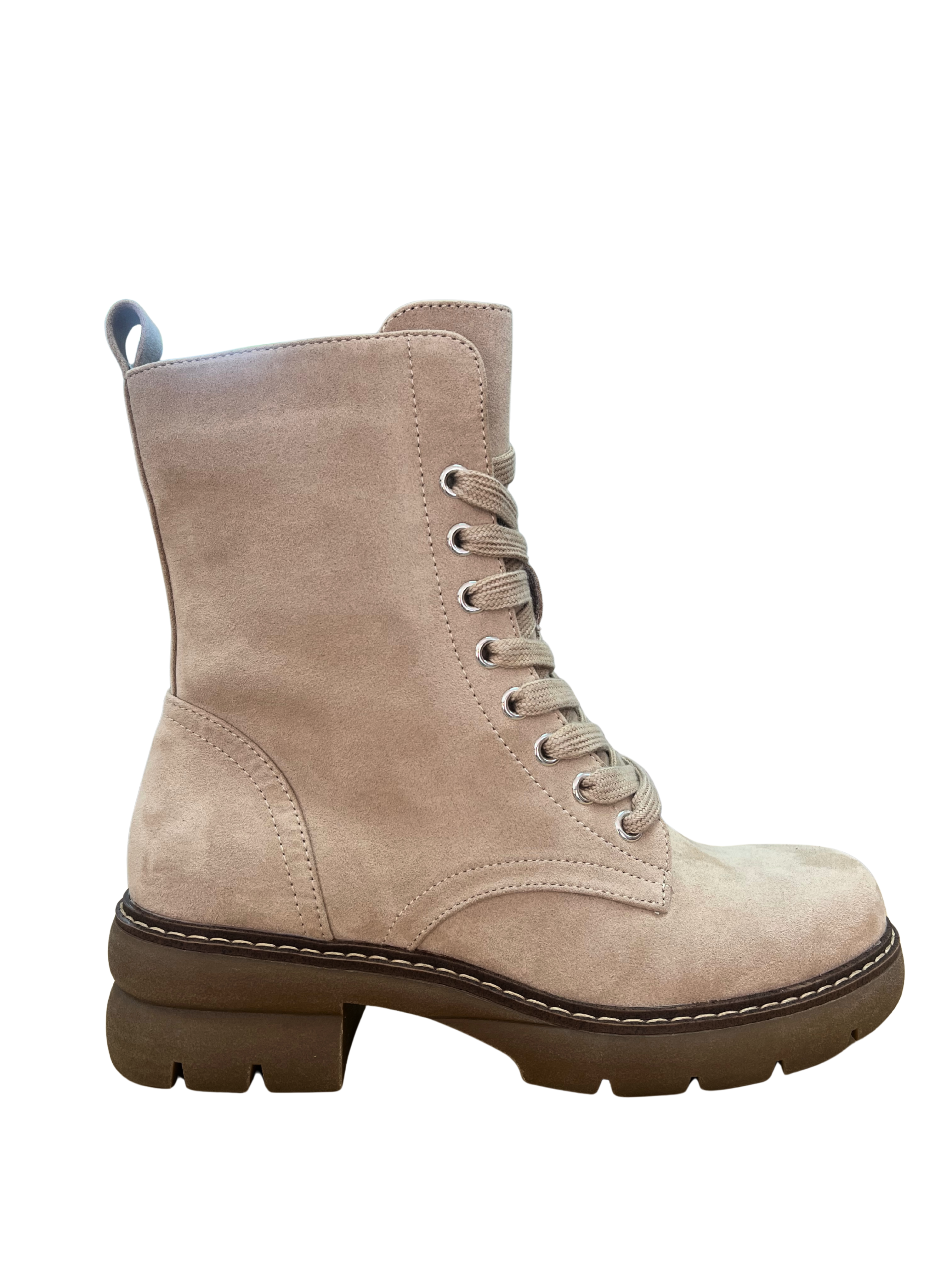 BOTIN D´ANGELA CORDONERA BEIGE DWS29113