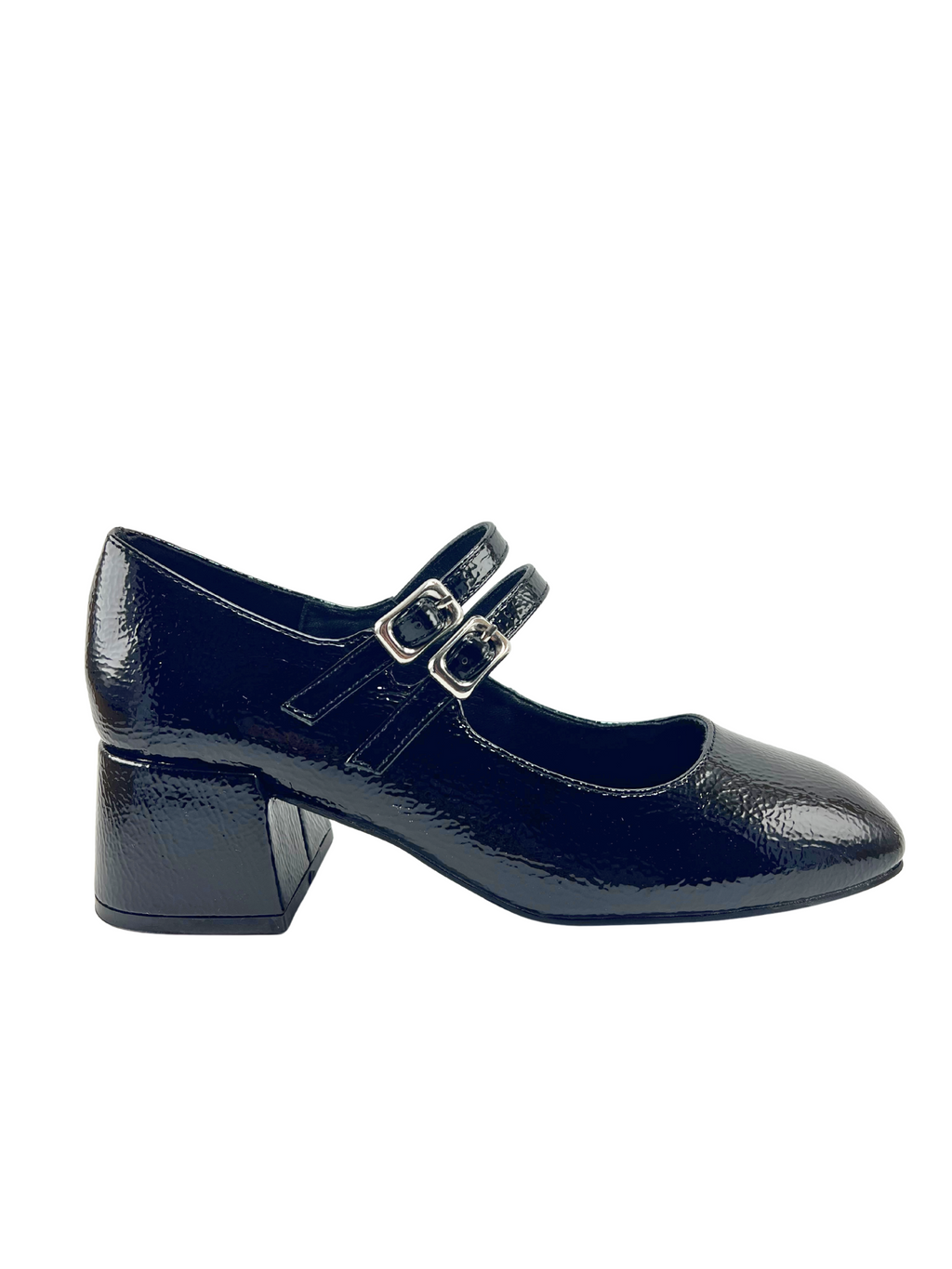 D'ANGELA ZAPATO TACÓN DOS HEBILLAS DDN29007