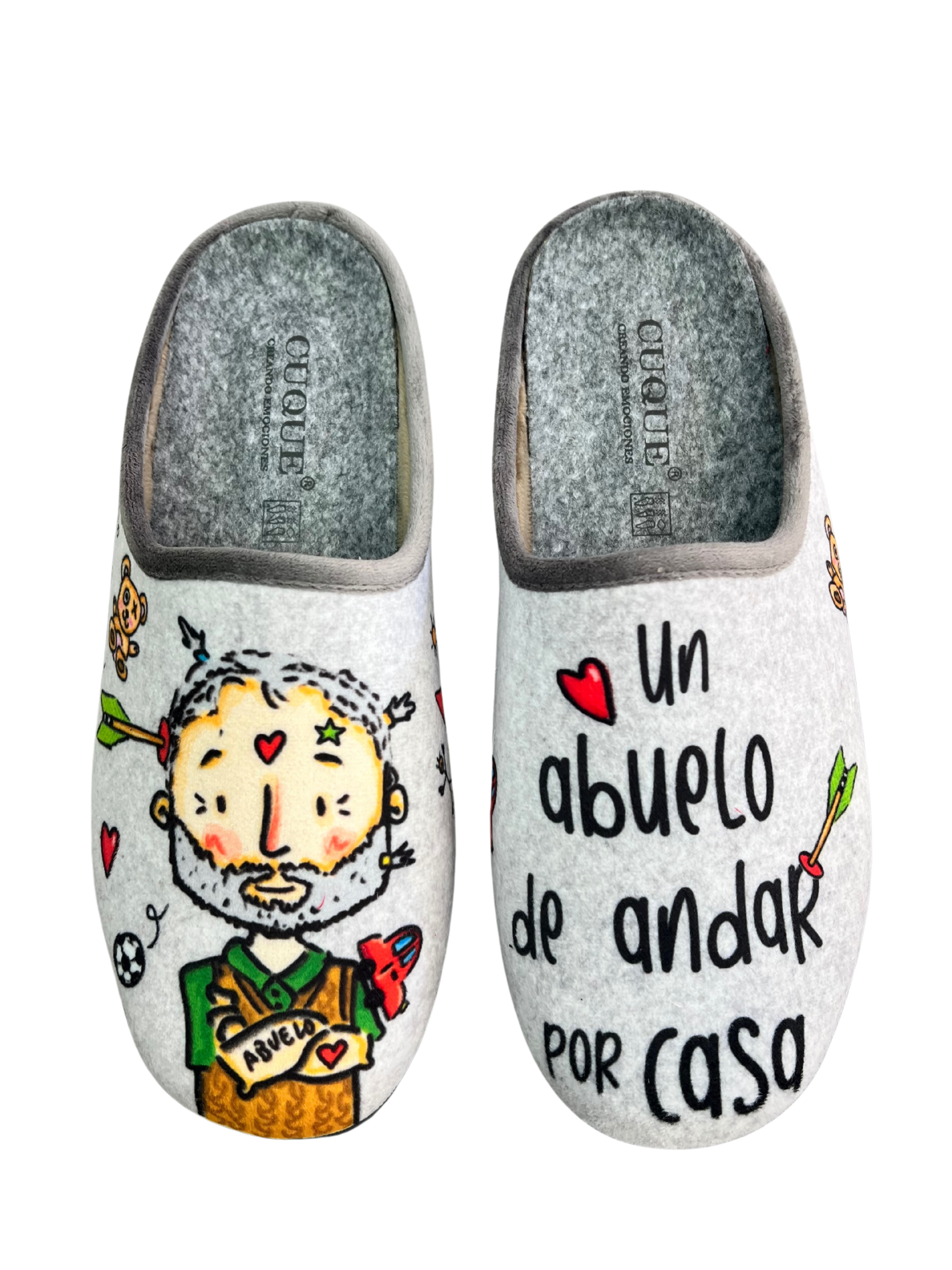 ZAPATILLA DE CASA PARA HOMBRE UN ABUELO 55061-2