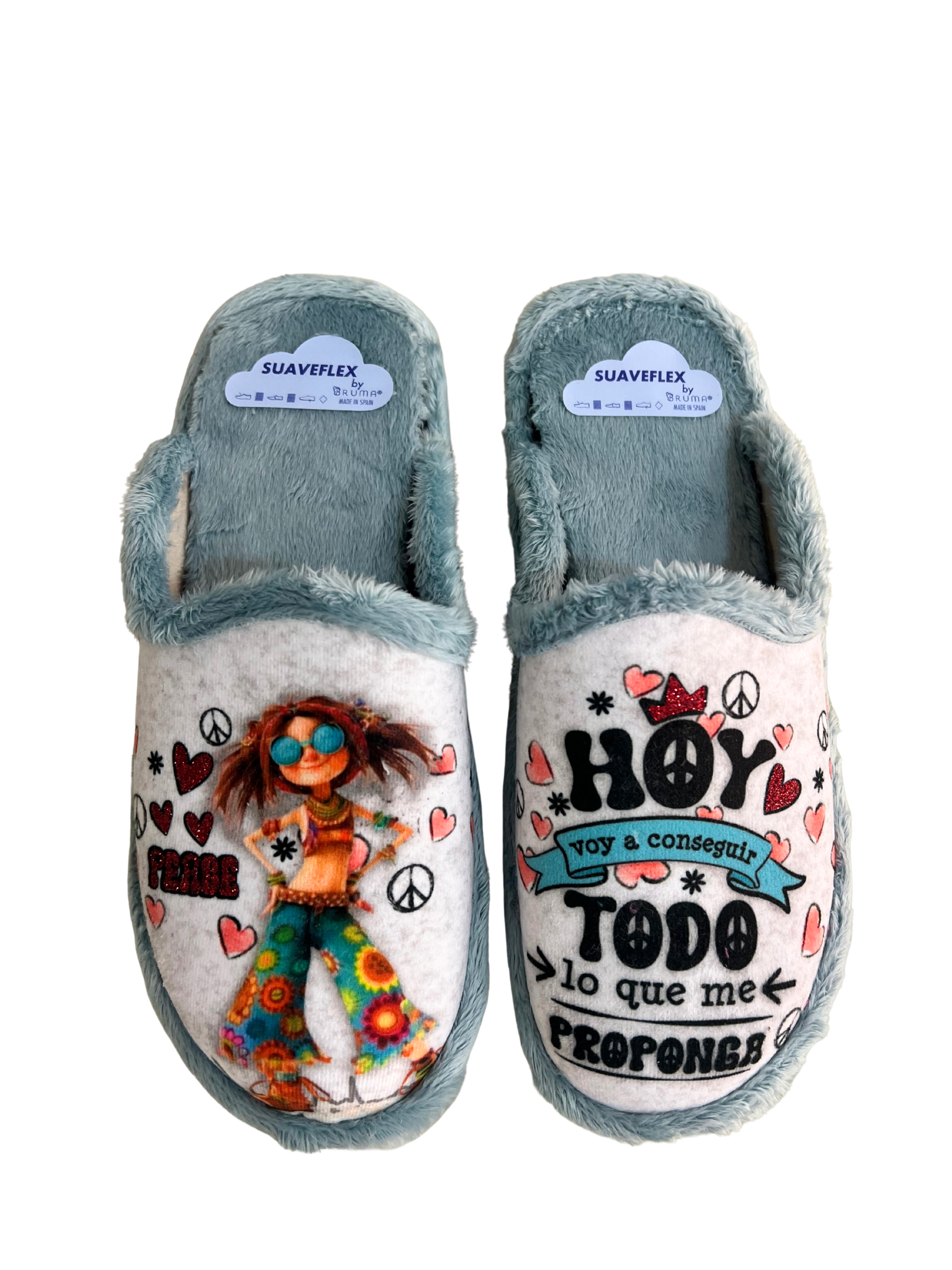 ZAPATILLA DE CASA MUJER HIPPIE