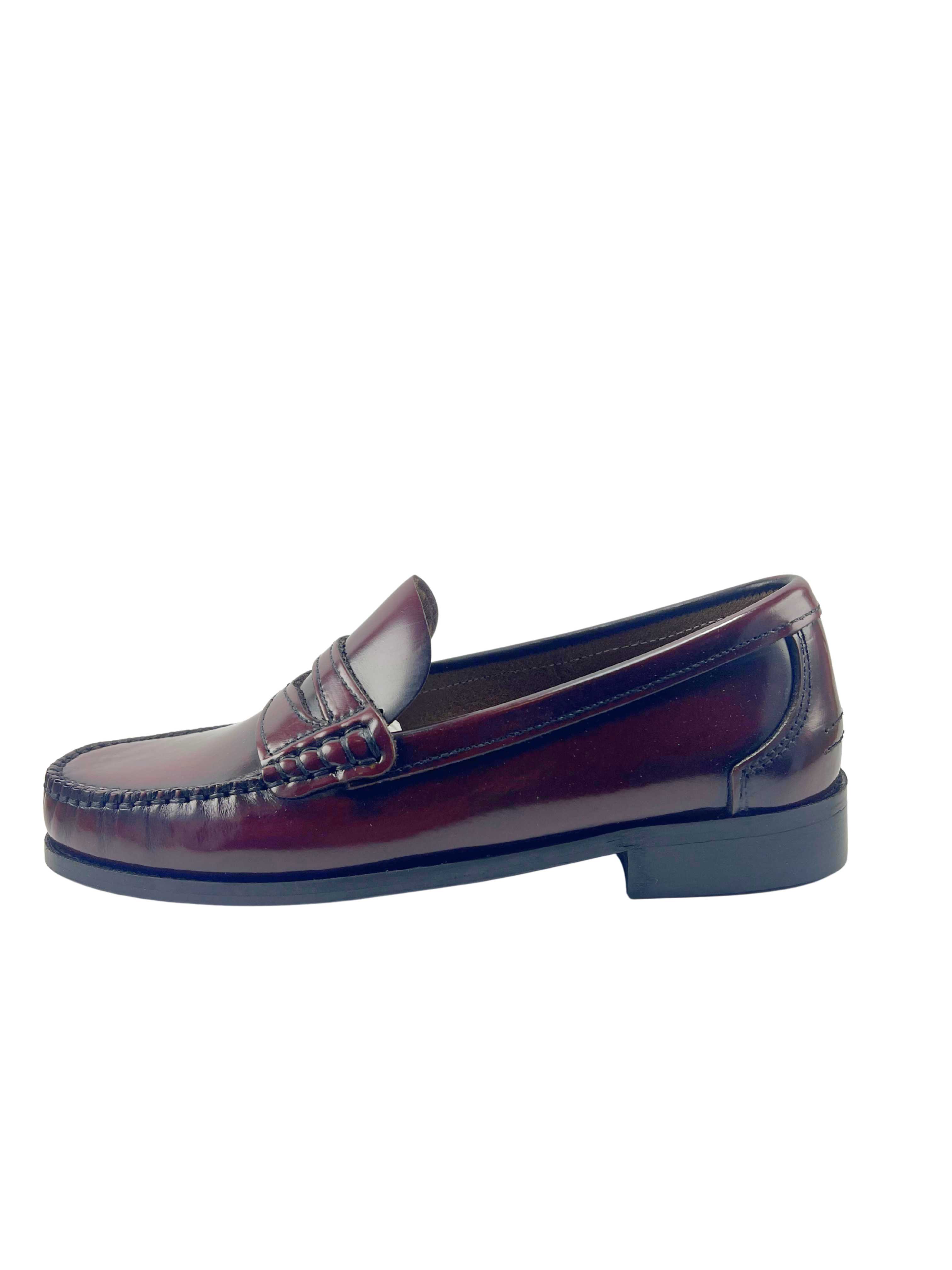 ZAPATO DE VESTIR HOMBRE BURDEOS