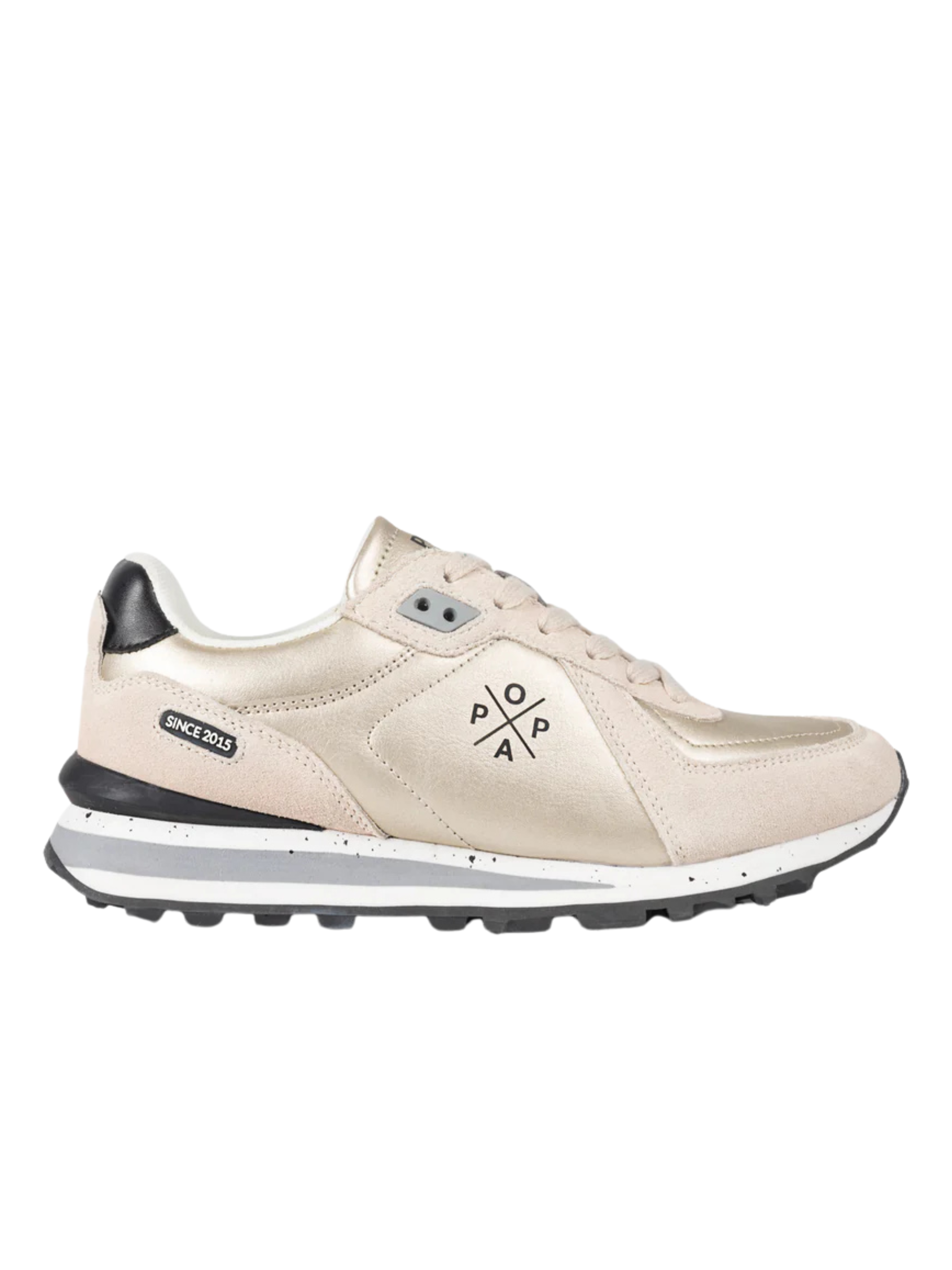 SNEAKERS POPA MUJER ORO LAMINADO DS53401103