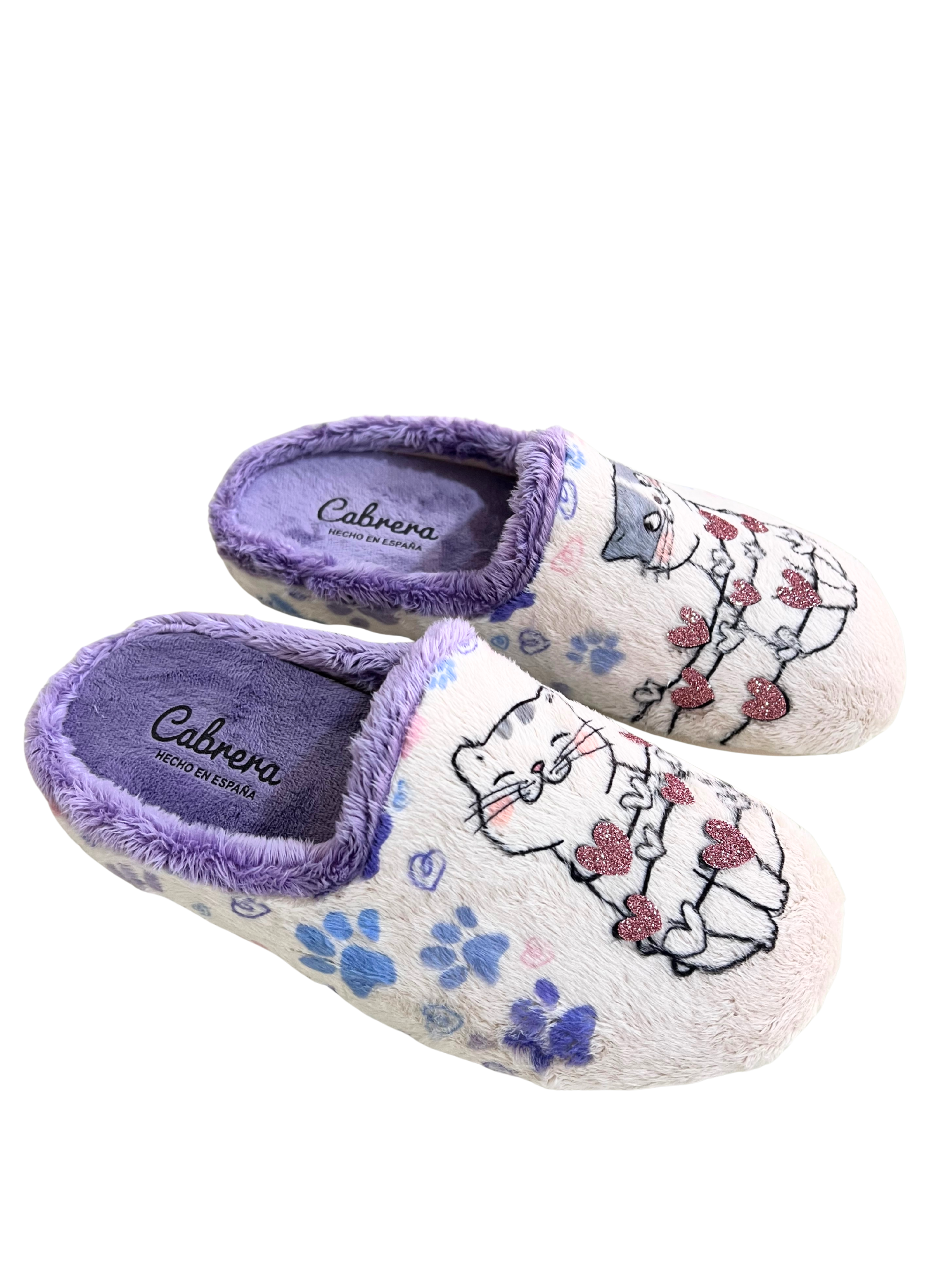 ZAPATILLA DE CASA CABRERA MARFIL 3219