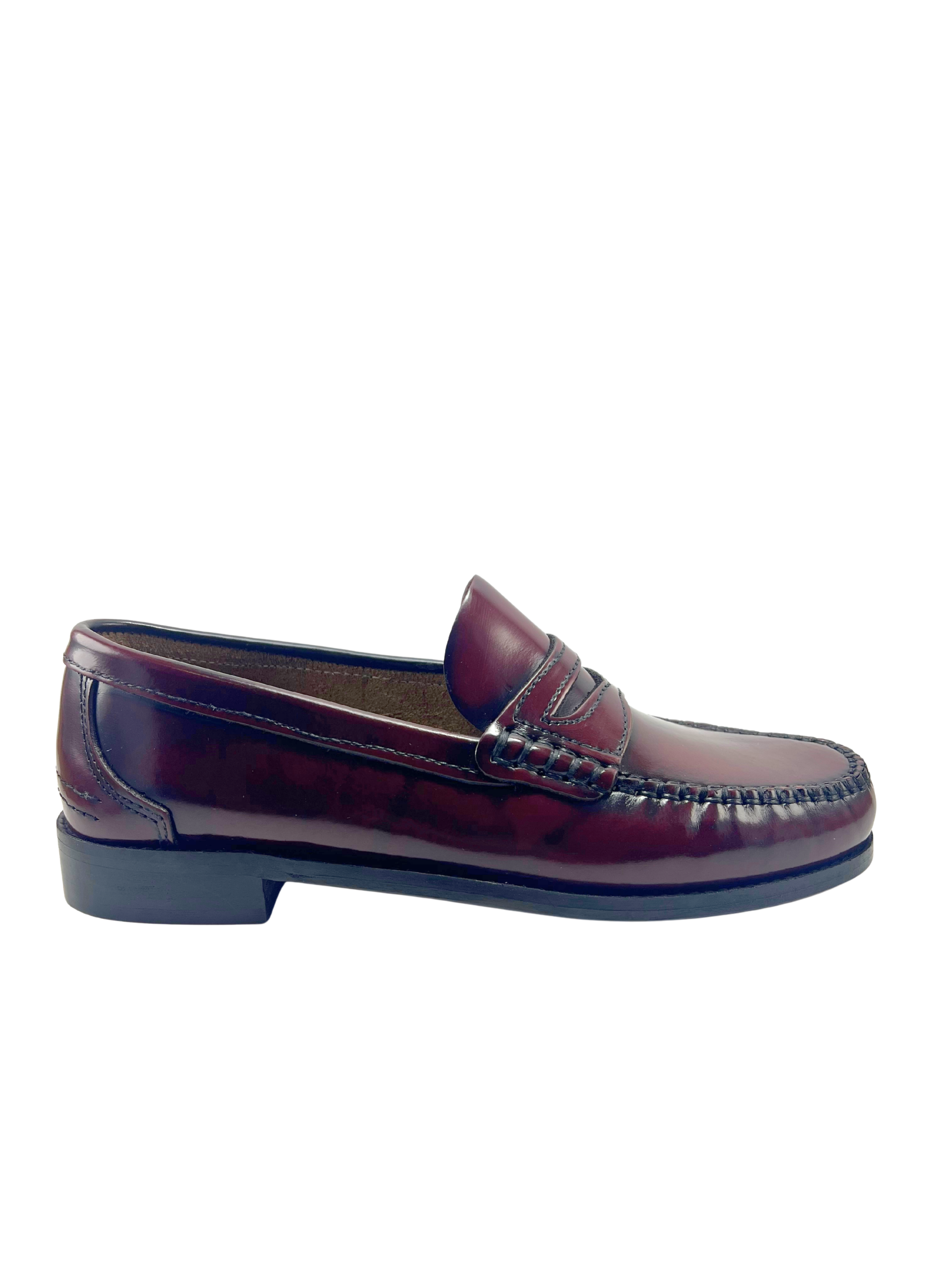 ZAPATO DE VESTIR HOMBRE BURDEOS