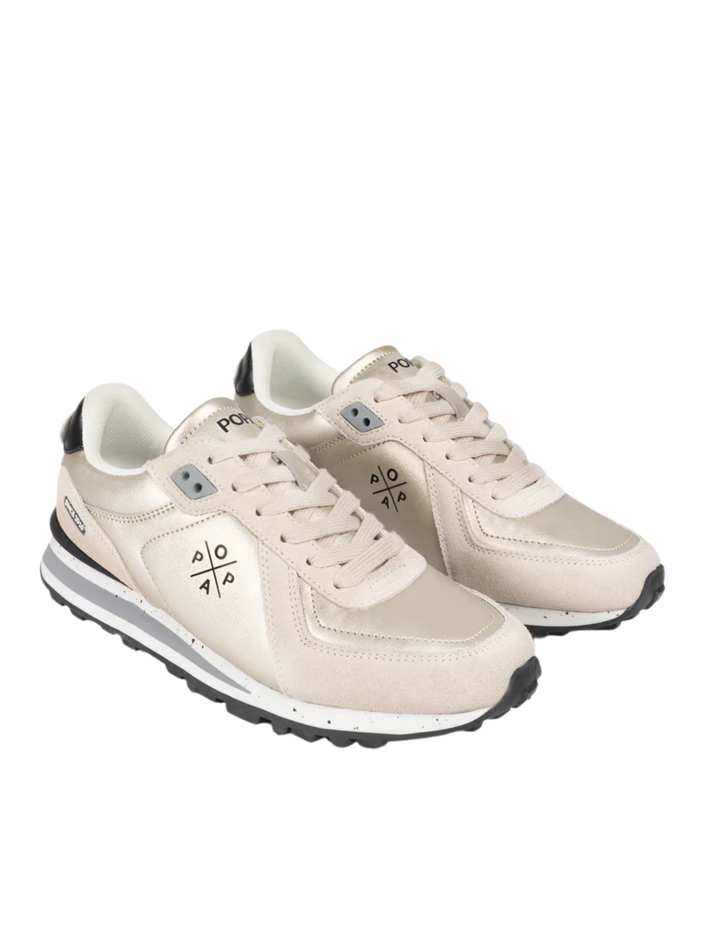 SNEAKERS POPA MUJER ORO LAMINADO DS53401103