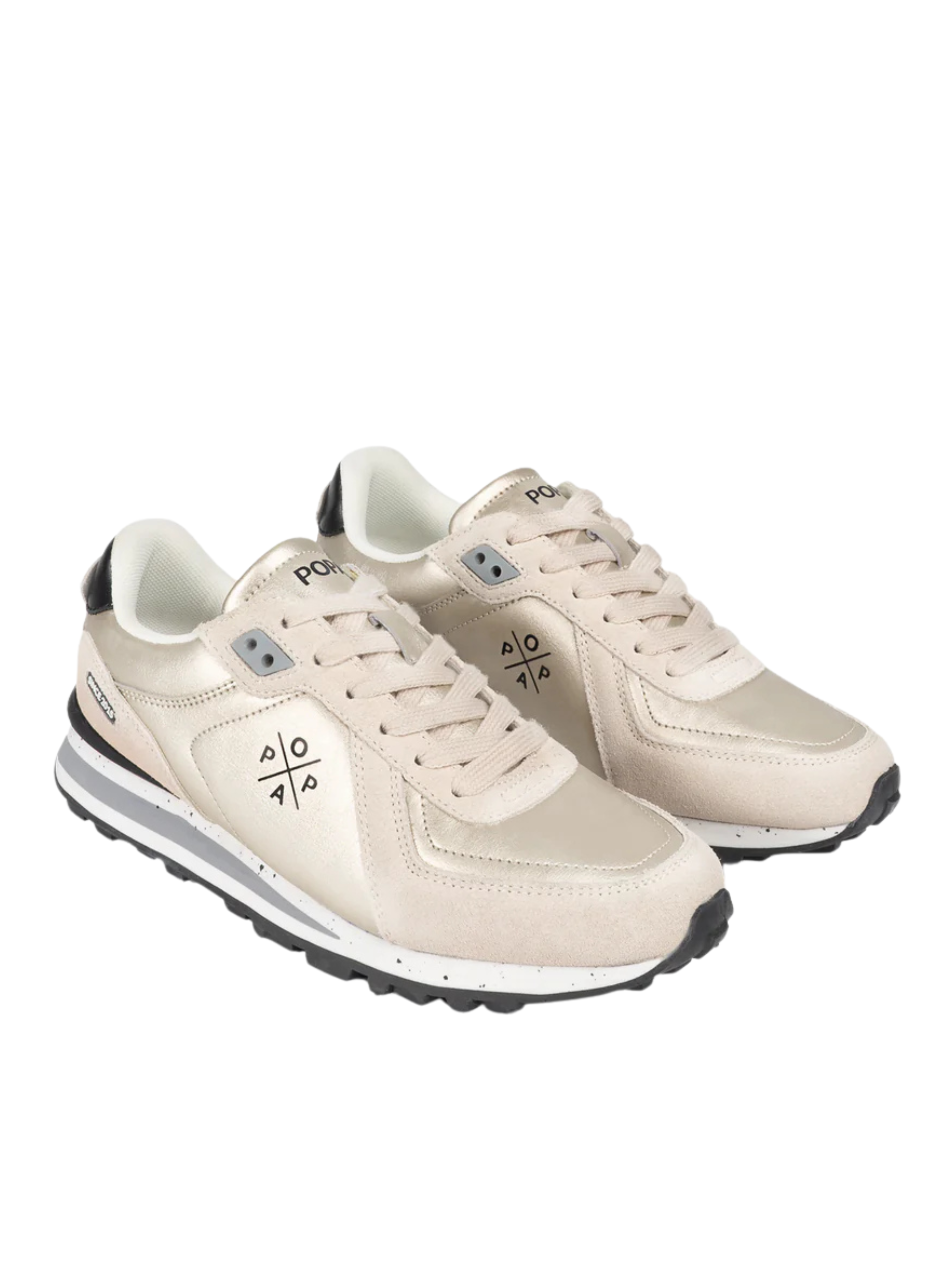 SNEAKERS POPA MUJER ORO LAMINADO DS53401103