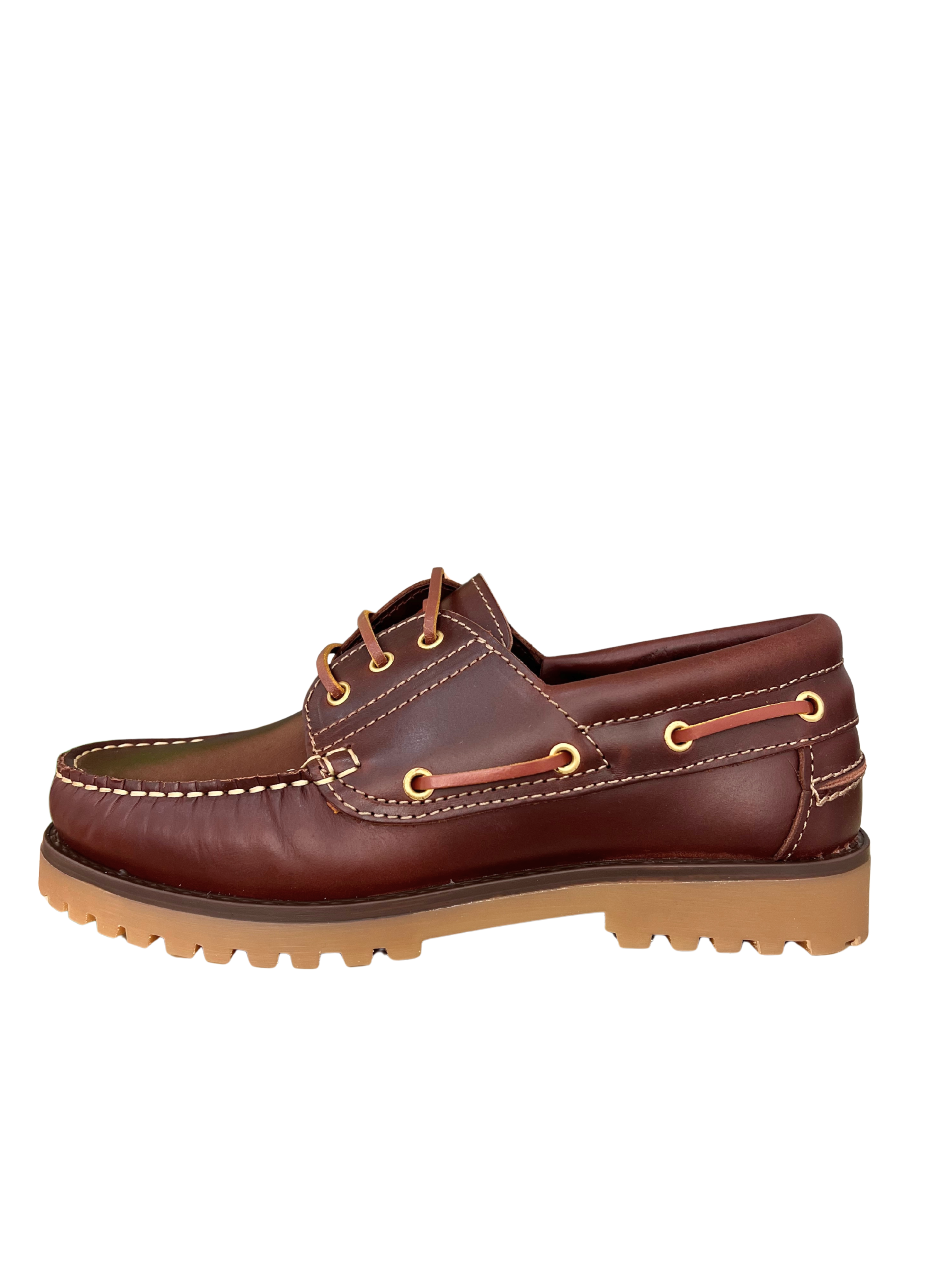 NÁUTICO HOMBRE TODO PIEL MARRÓN