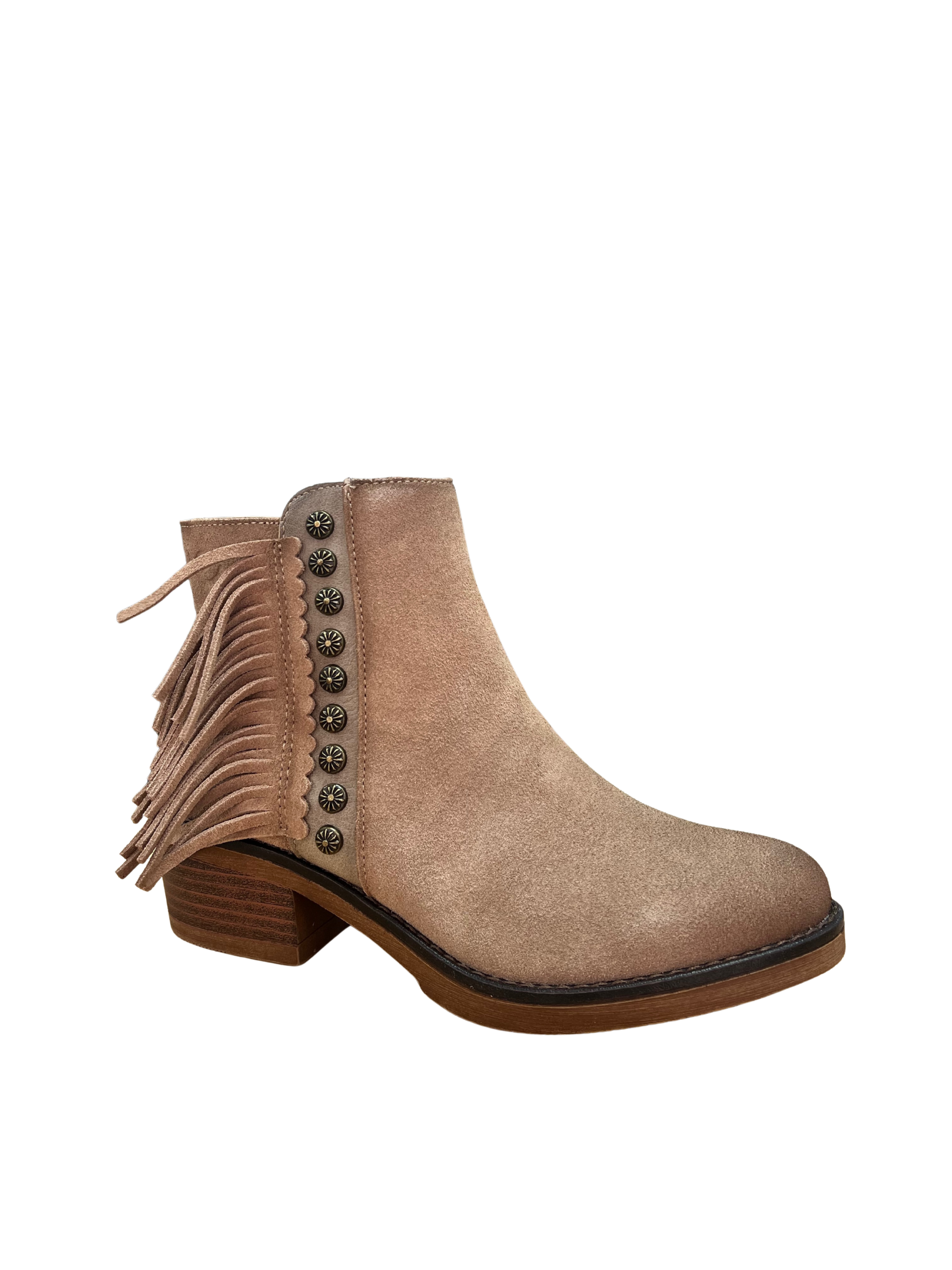 BOTÍN CON FLECOS PARA MUJER DE ELENA BLOOM 25E863