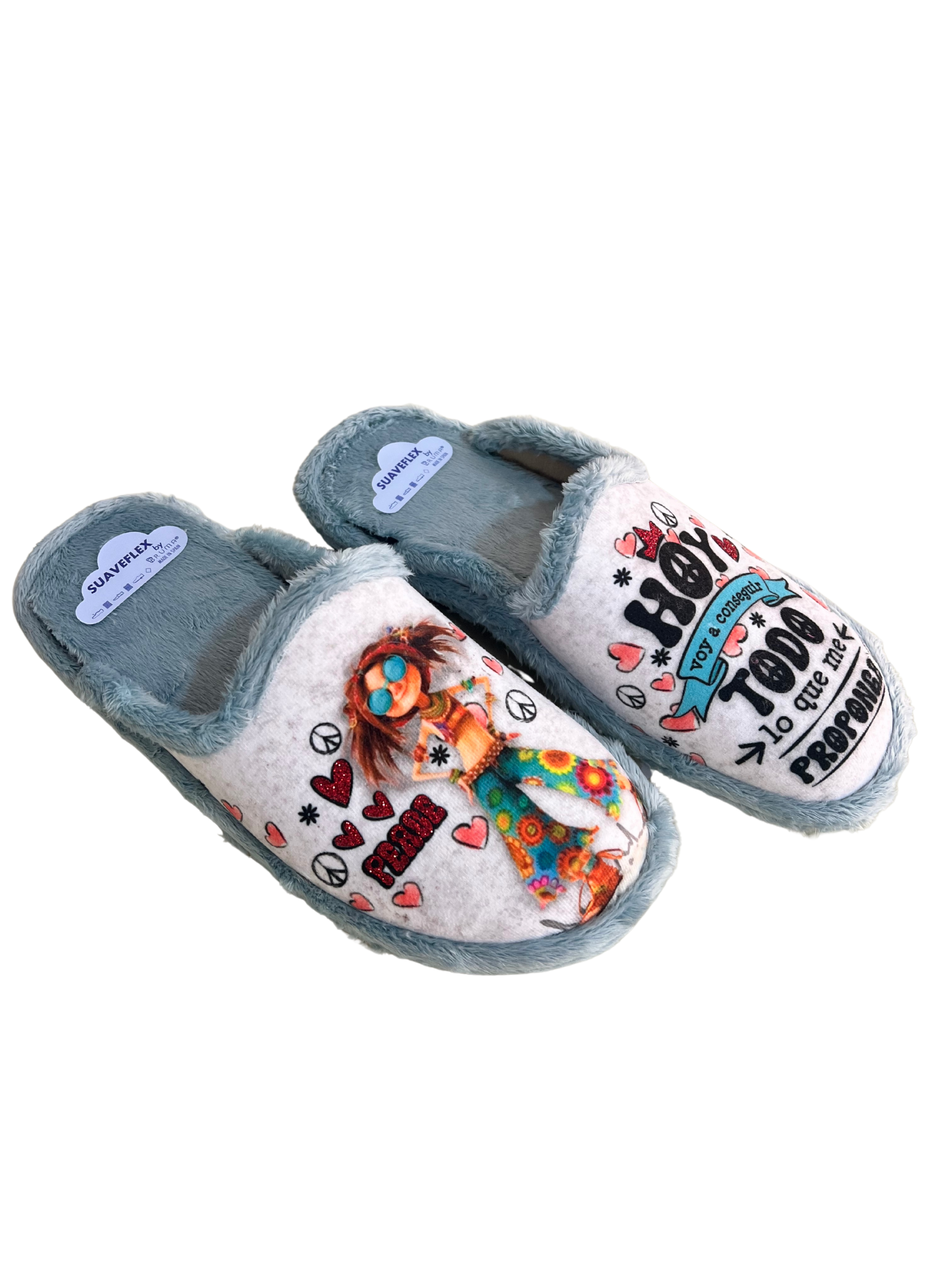 ZAPATILLA DE CASA MUJER HIPPIE