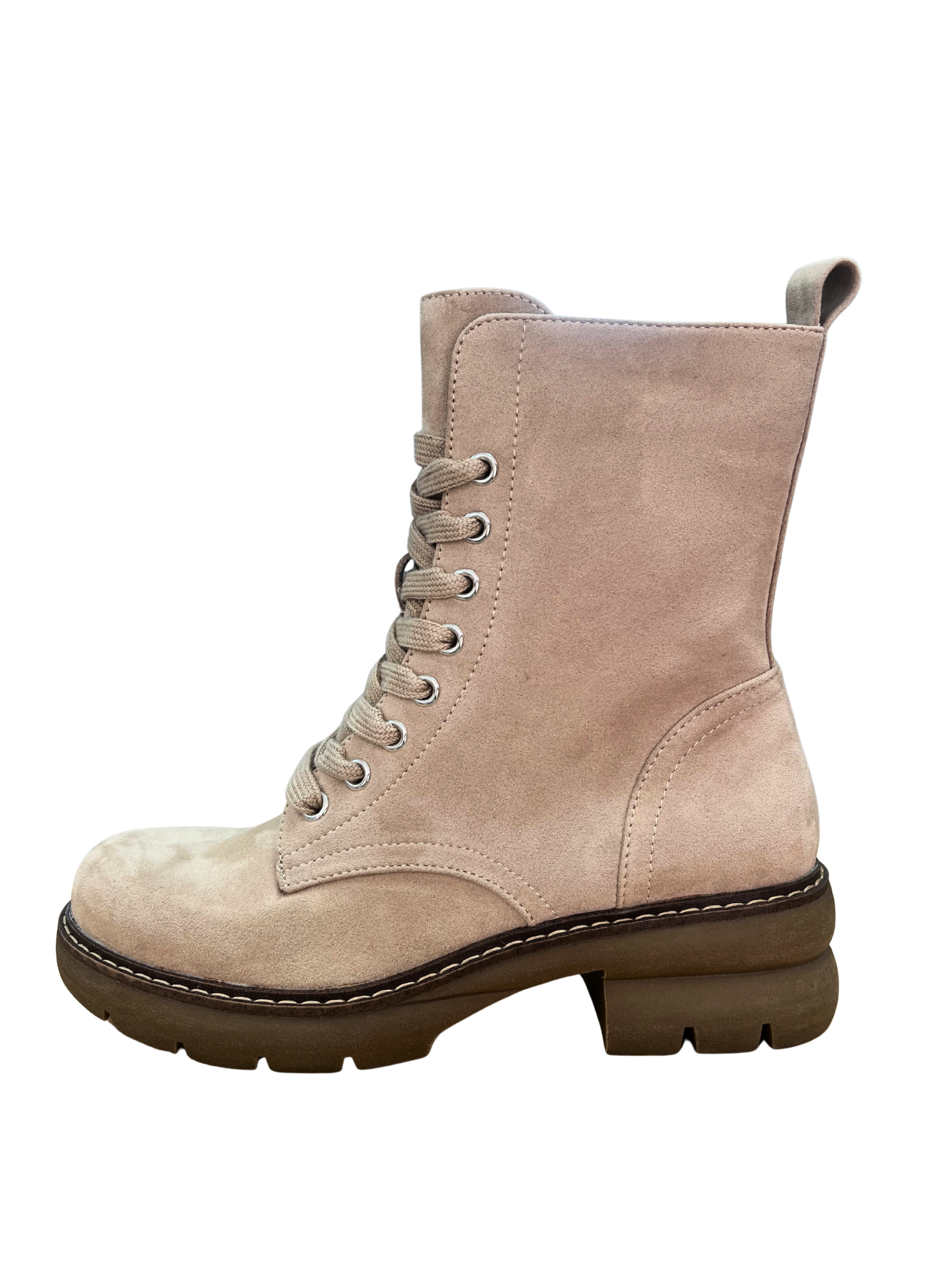 BOTIN D´ANGELA CORDONERA BEIGE DWS29113