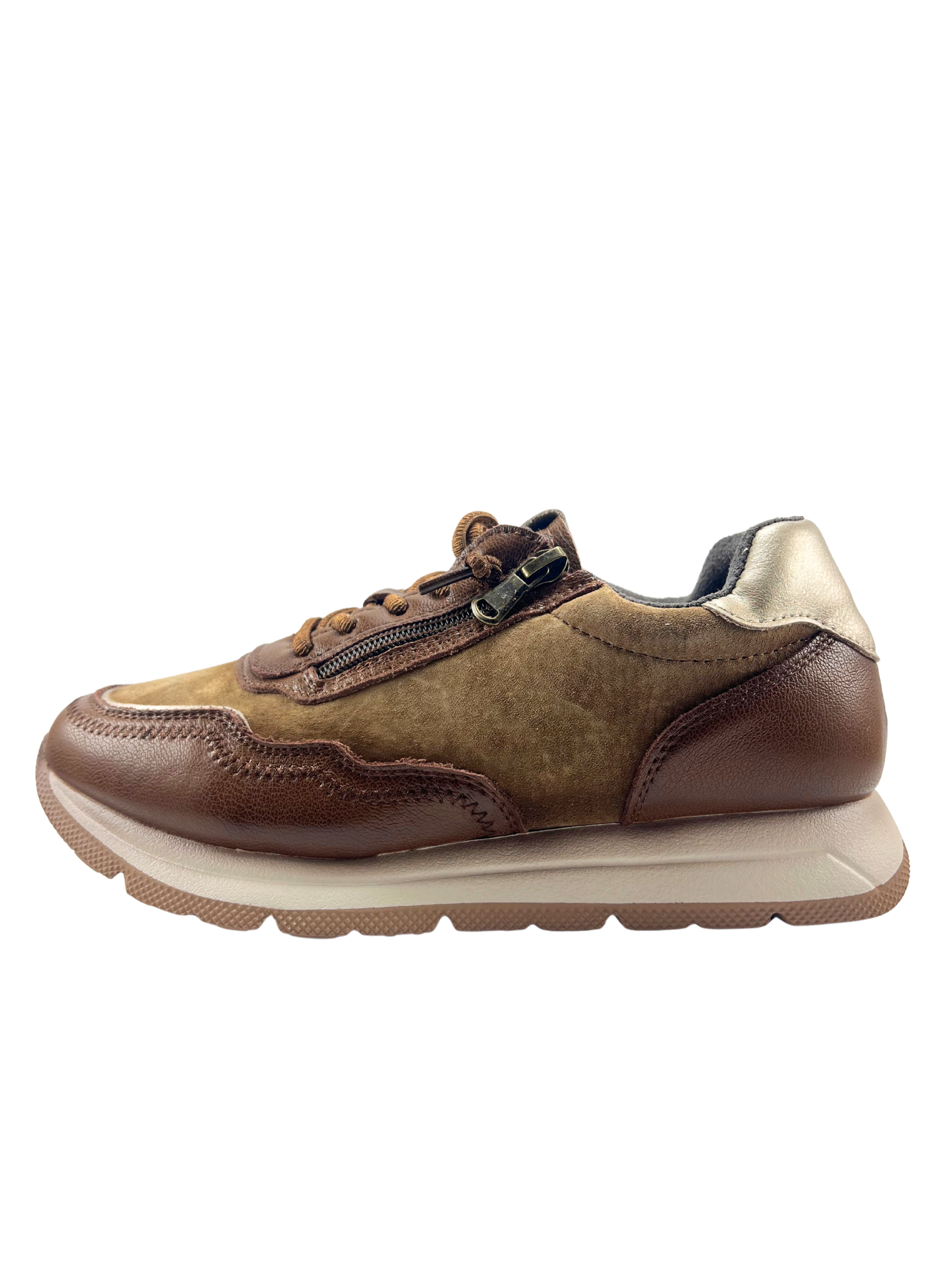 SNEAKERS KHLOE MARIN CREMALLERA