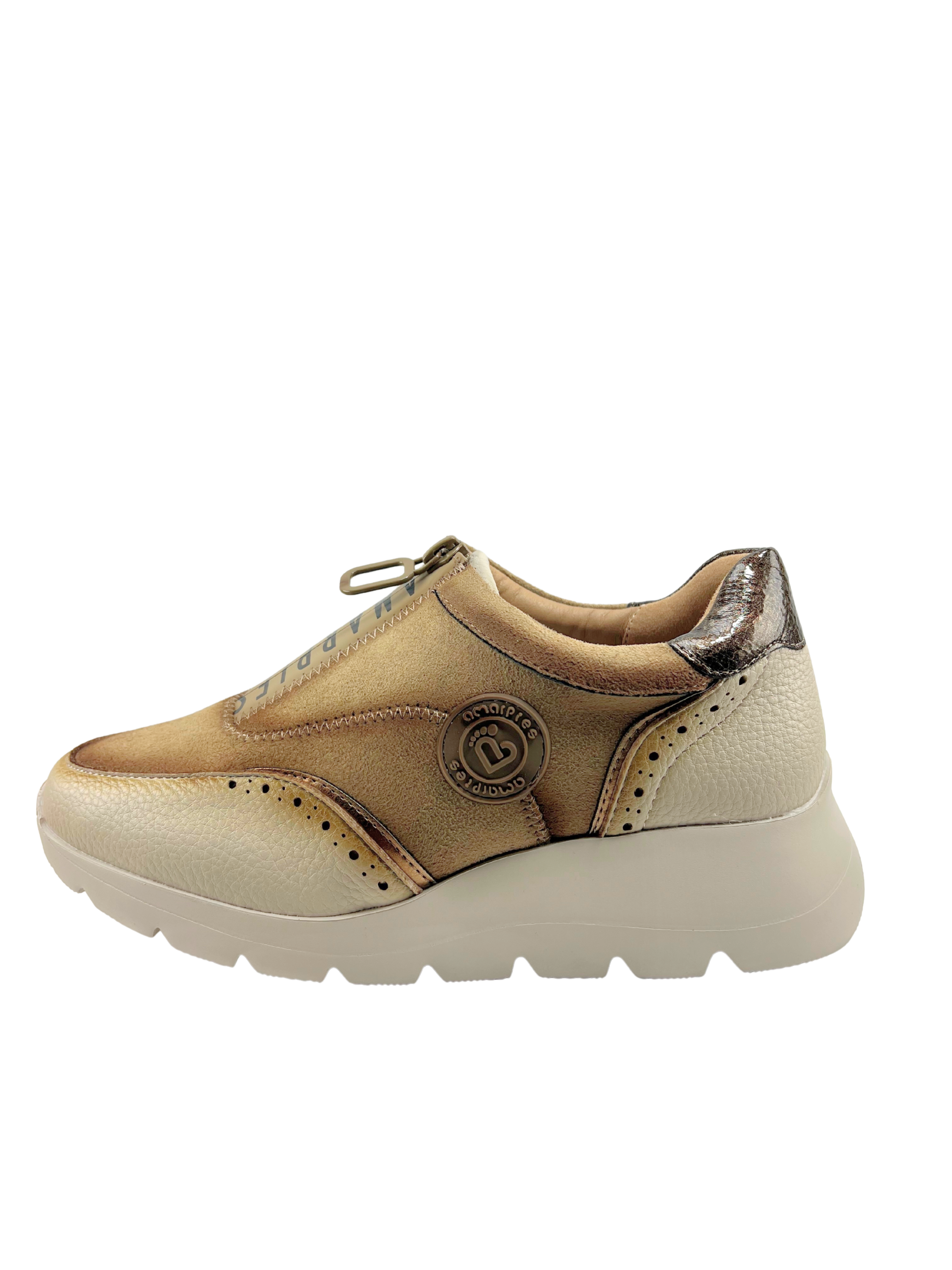 Casual Amarpies con cremallera