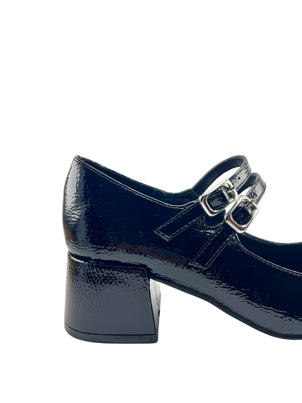 D'ANGELA ZAPATO TACÓN DOS HEBILLAS DDN29007