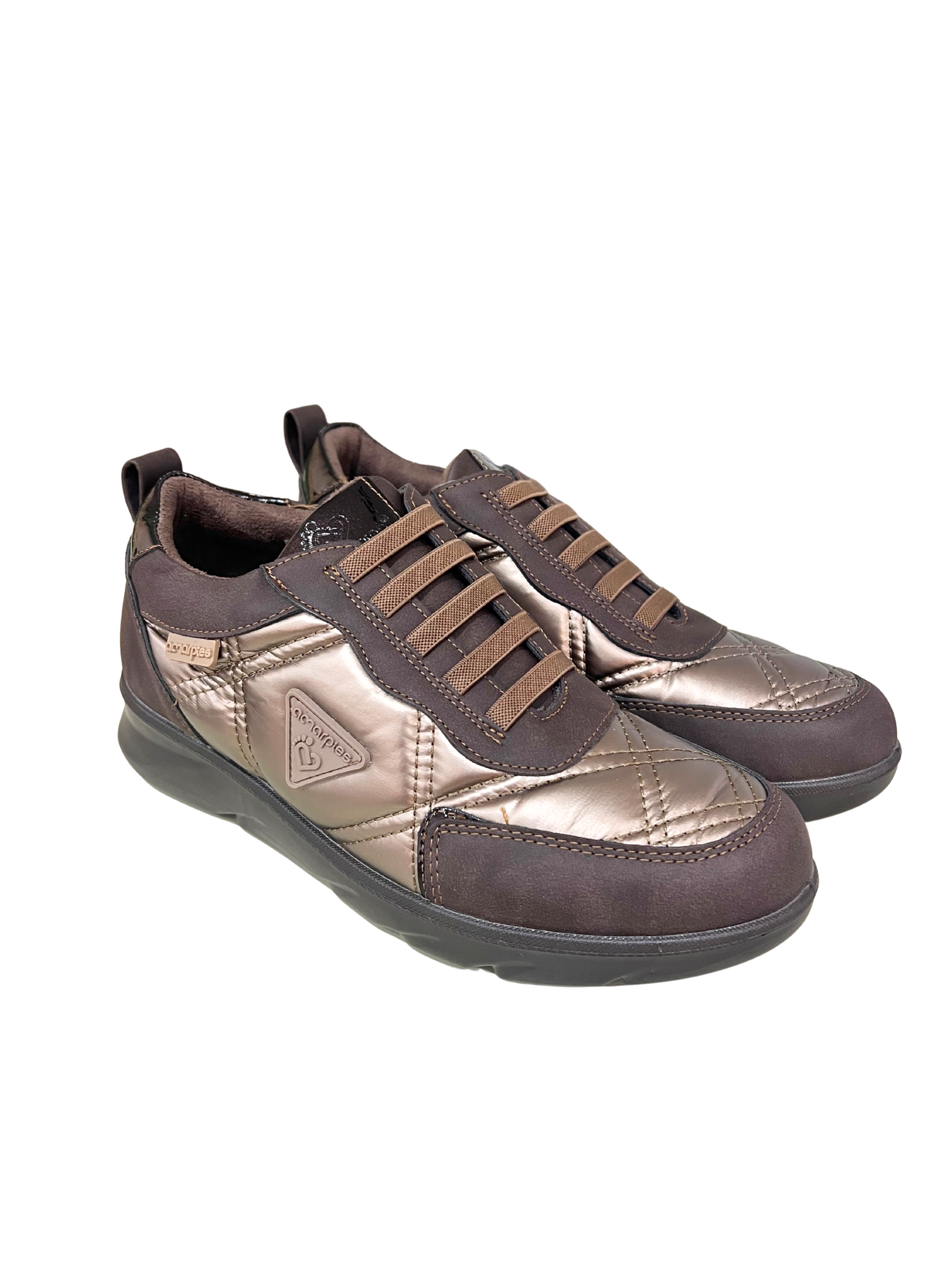 ZAPATO CASUAL AMARPIES BRONCE AMD27083