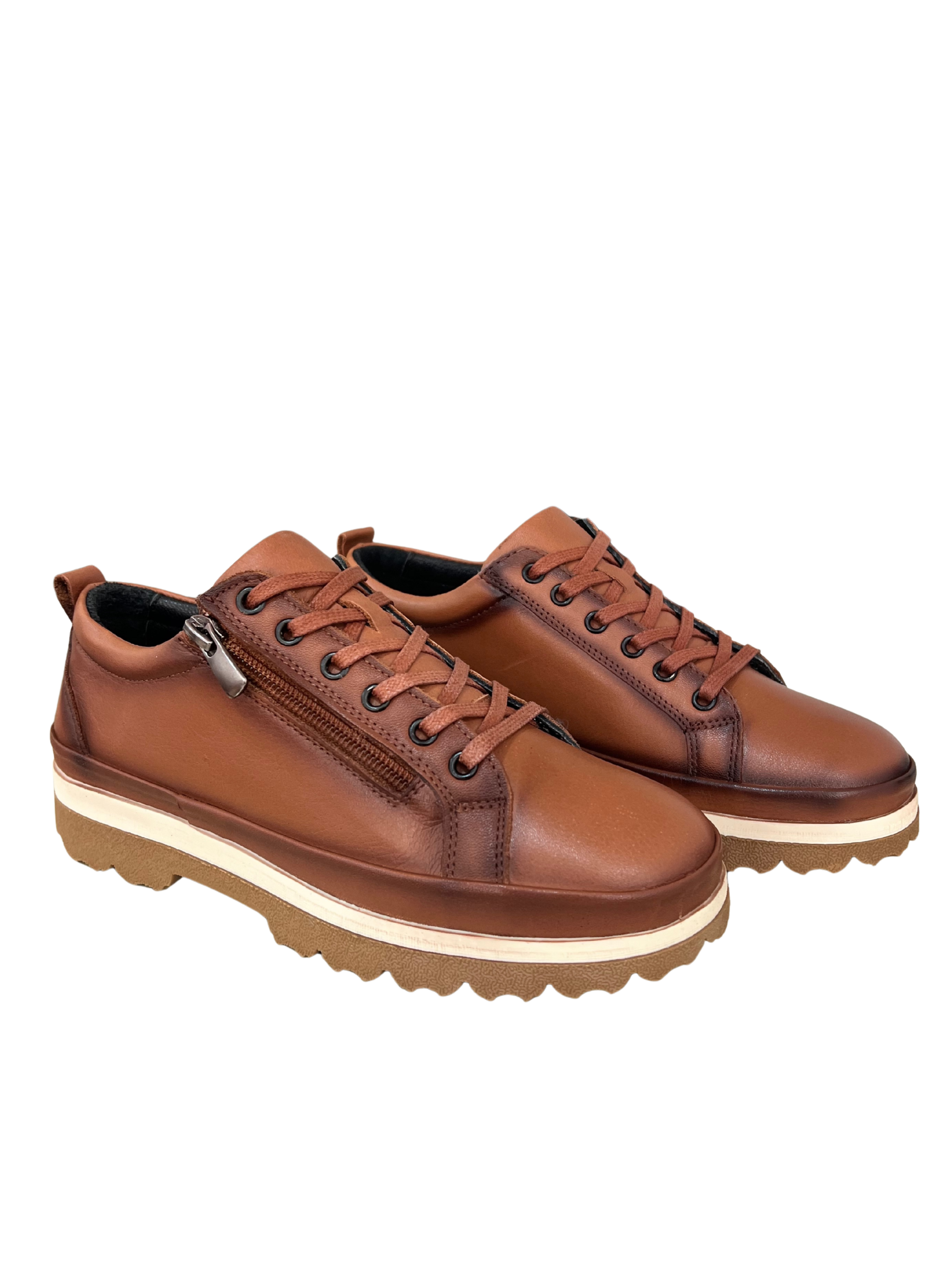 ZAPATO CASUAL 48H PIEL MUJER 522303/11