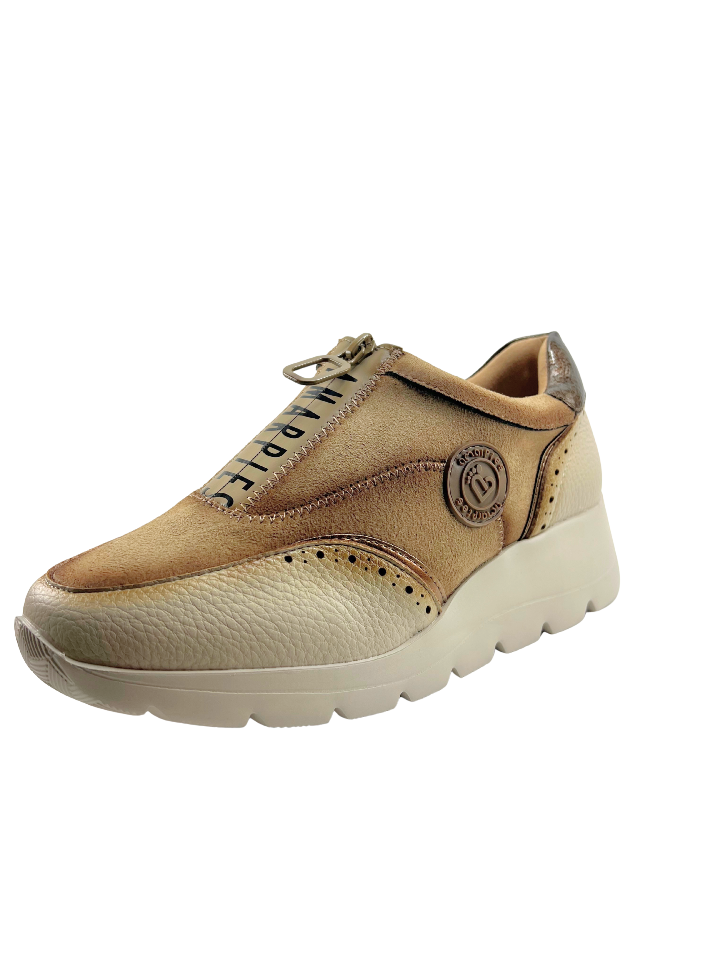 Casual Amarpies con cremallera