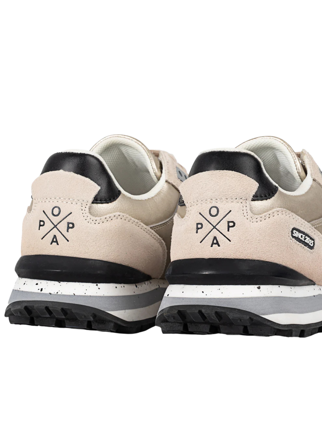 SNEAKERS POPA MUJER ORO LAMINADO DS53401103