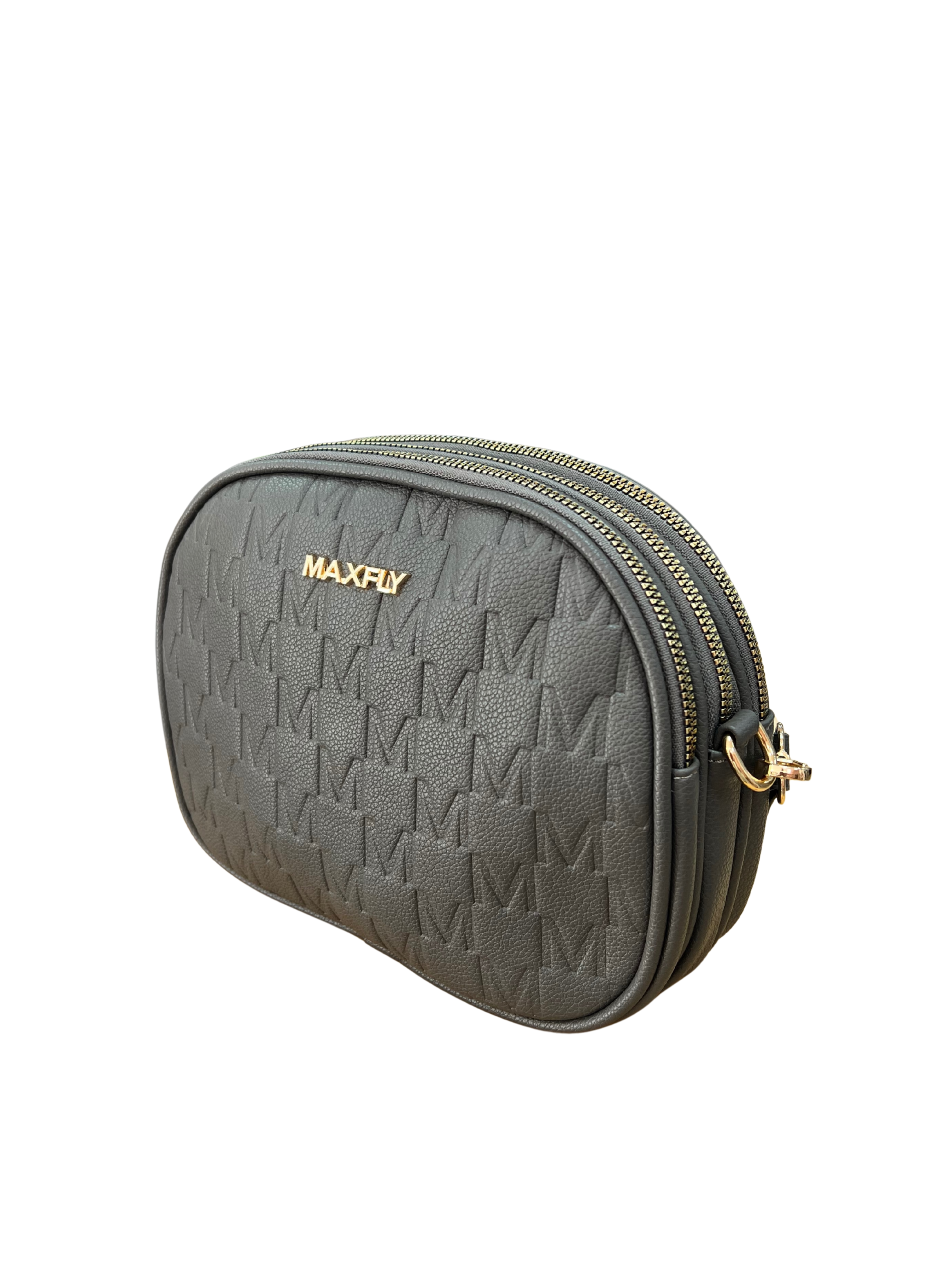 Bolso Bandolera Mujer MaxFly con Doble Cremallera