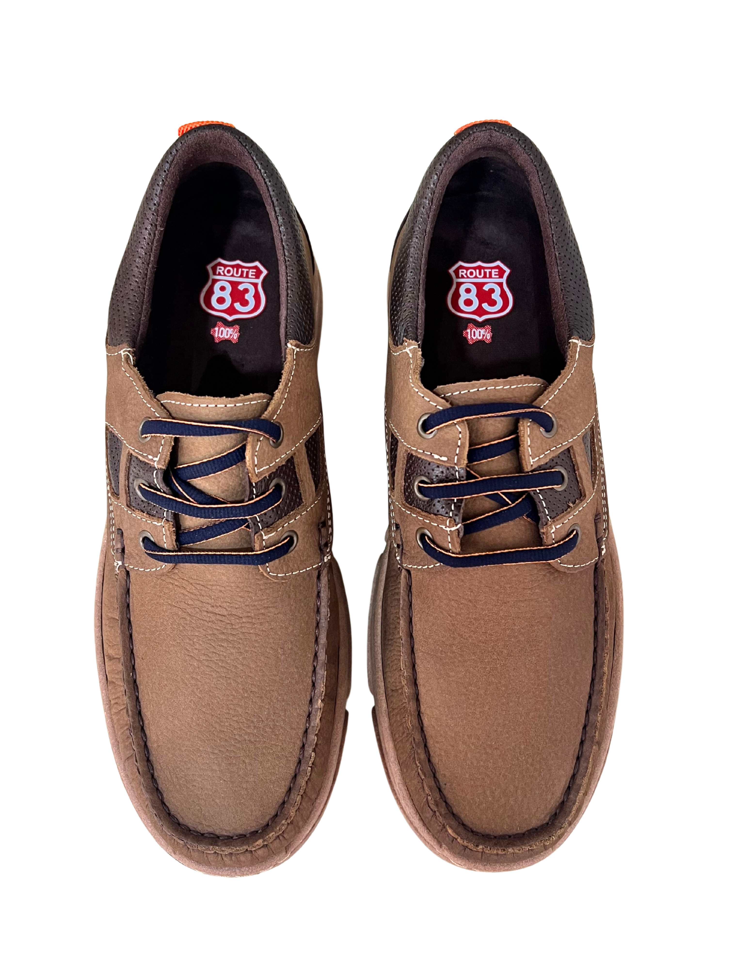 NAUTICO CASUAL HOMBRE MARRON 7210