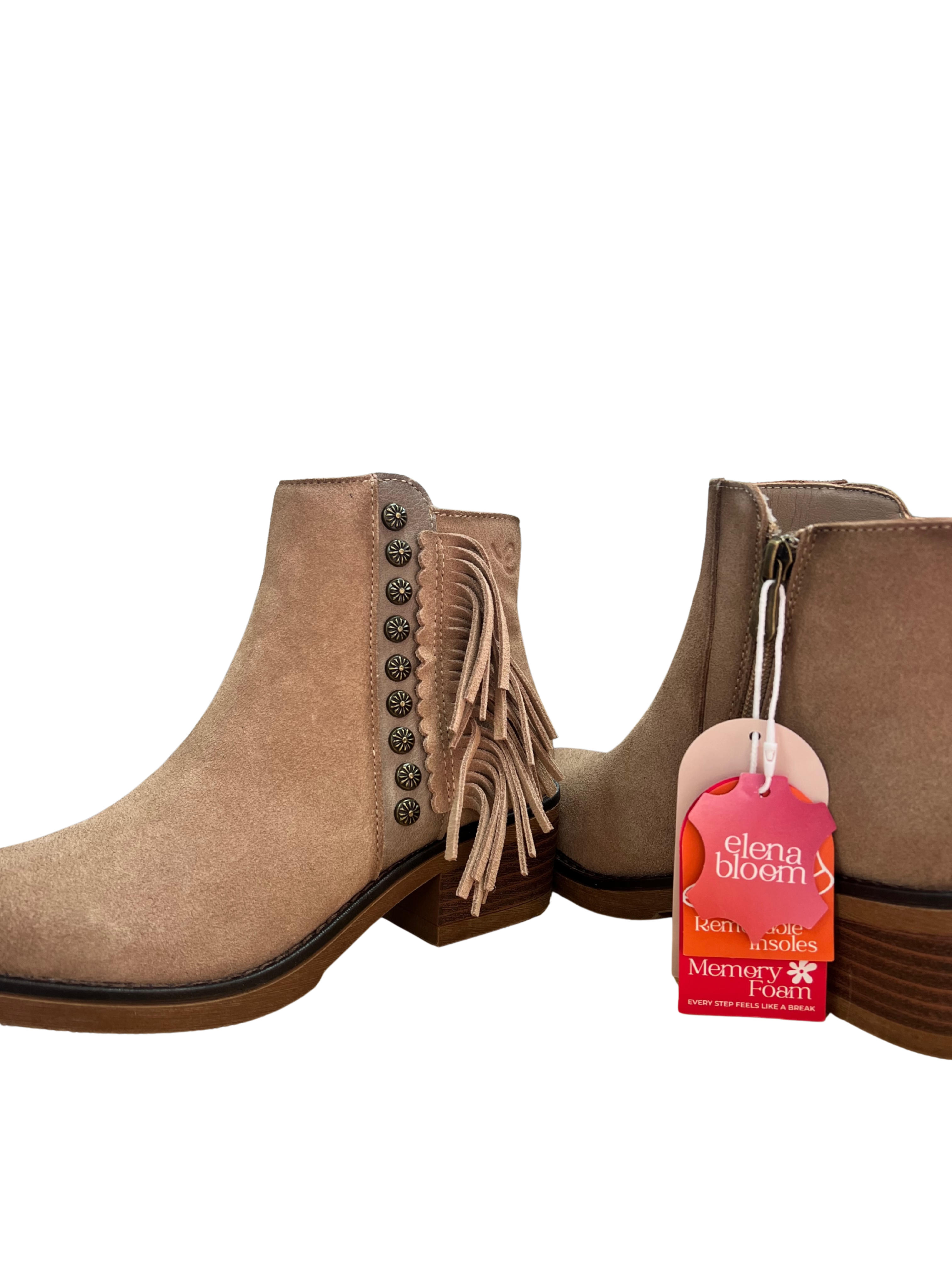 BOTÍN CON FLECOS PARA MUJER DE ELENA BLOOM 25E863