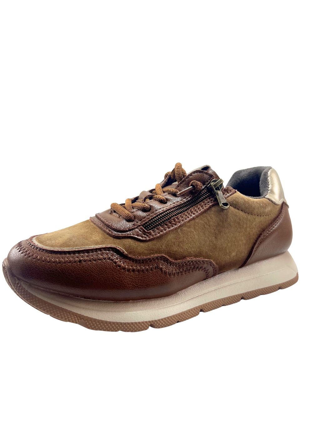 Zapato casual en piel