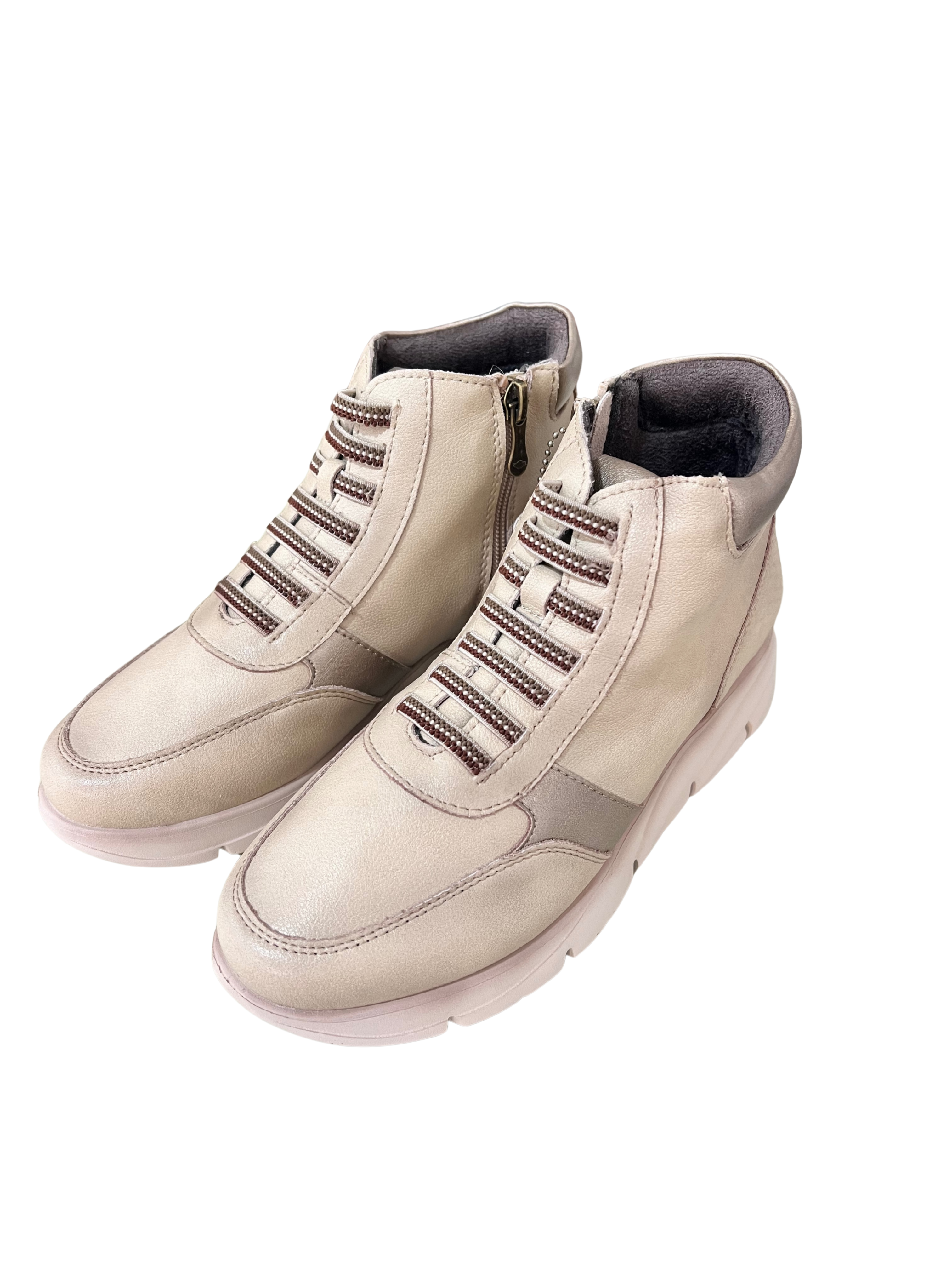 BOTIN HIELO KHLOE MARIN EN PIEL 3332