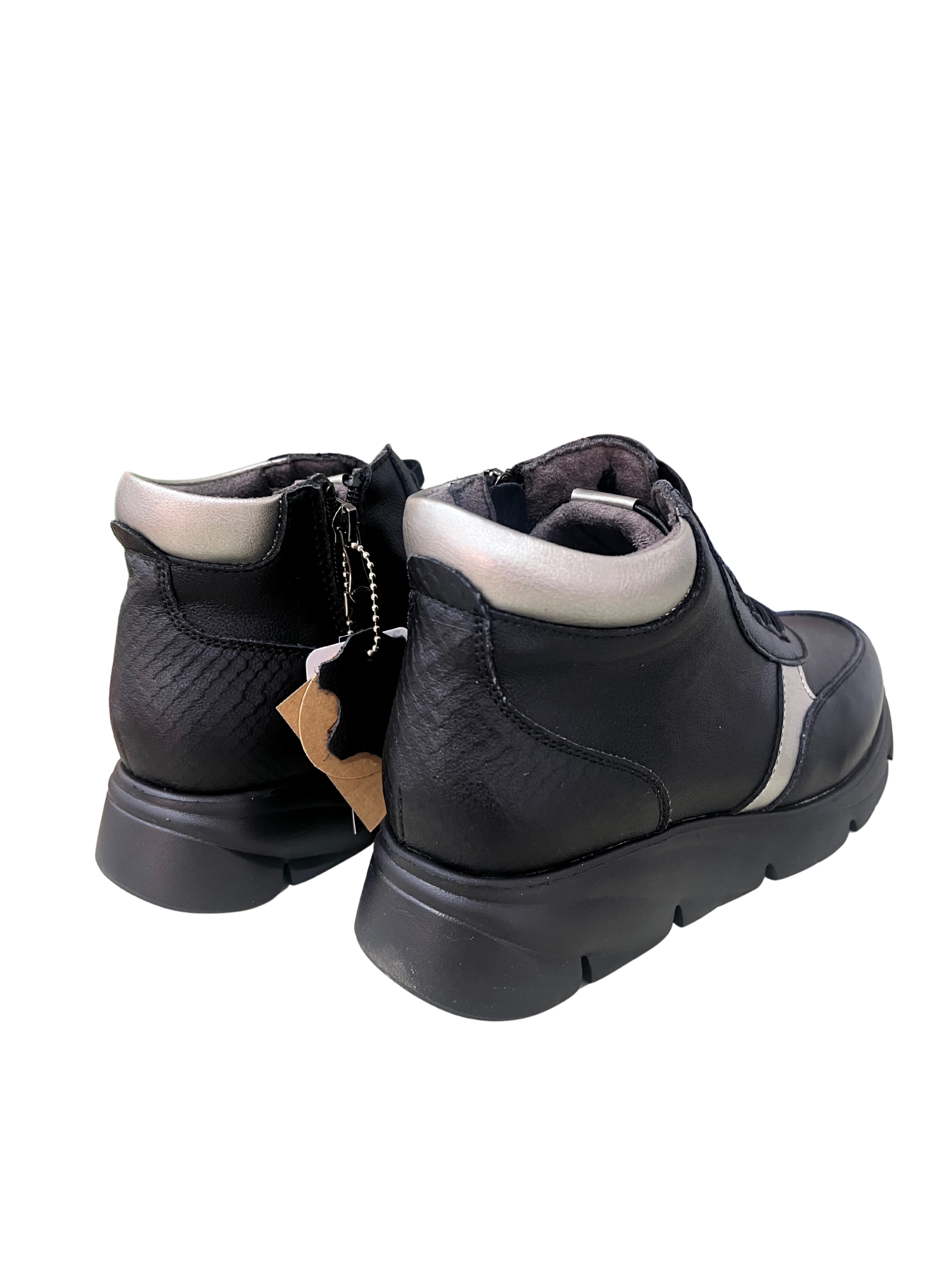 BOTÍN NEGRO KHLOE MARIN PIEL 3332