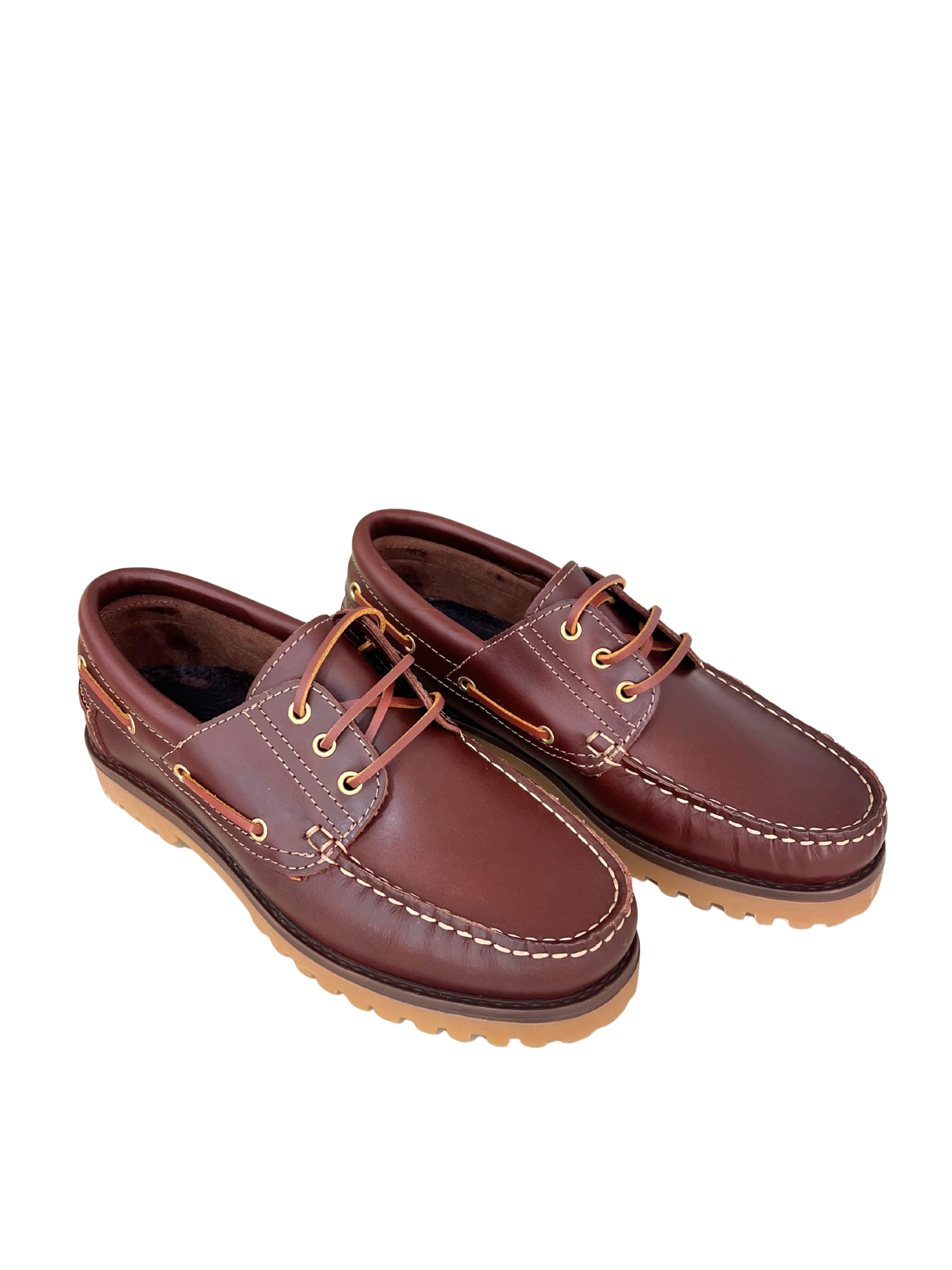 NÁUTICO HOMBRE TODO PIEL MARRÓN