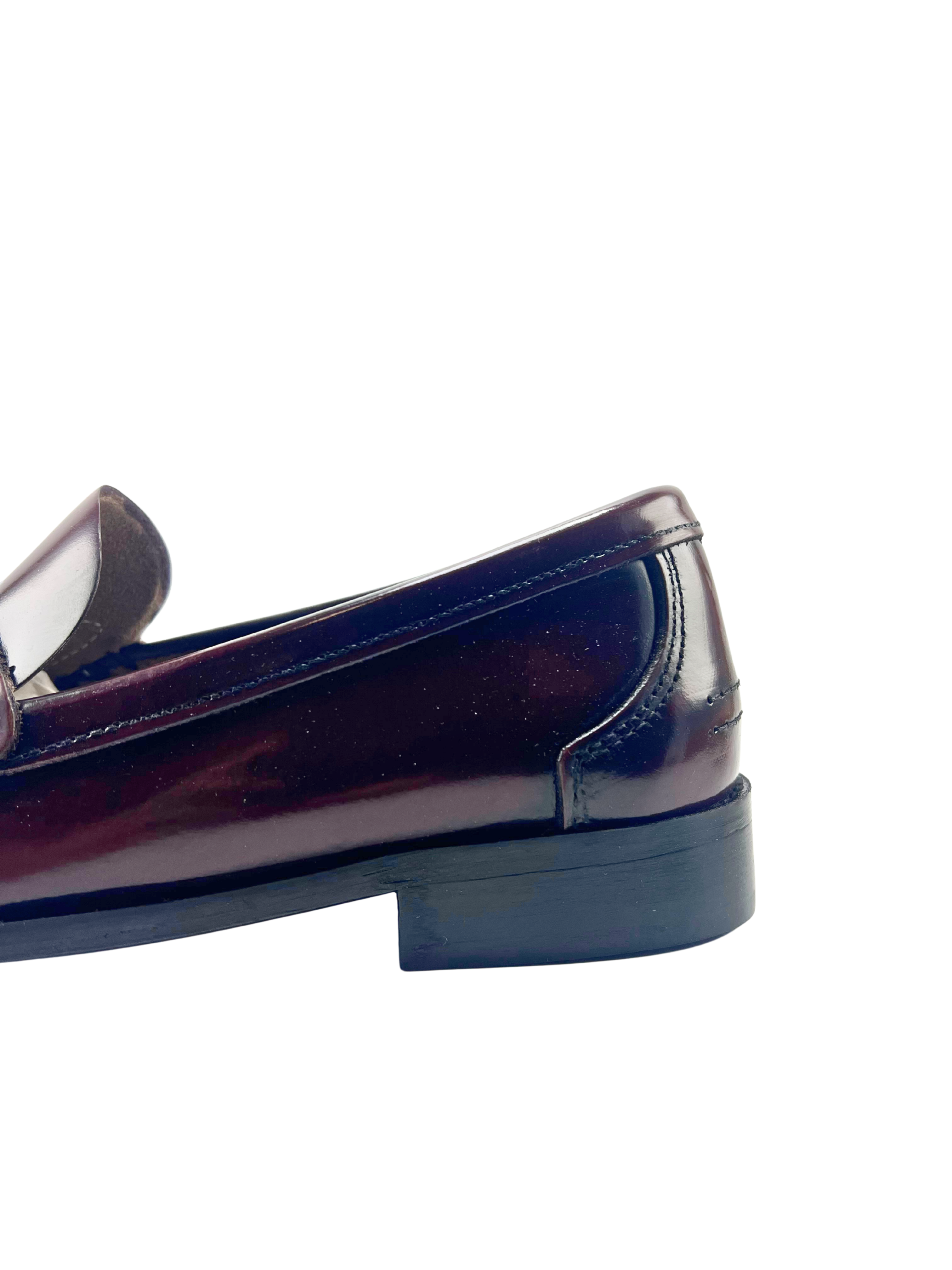 ZAPATO DE VESTIR HOMBRE BURDEOS