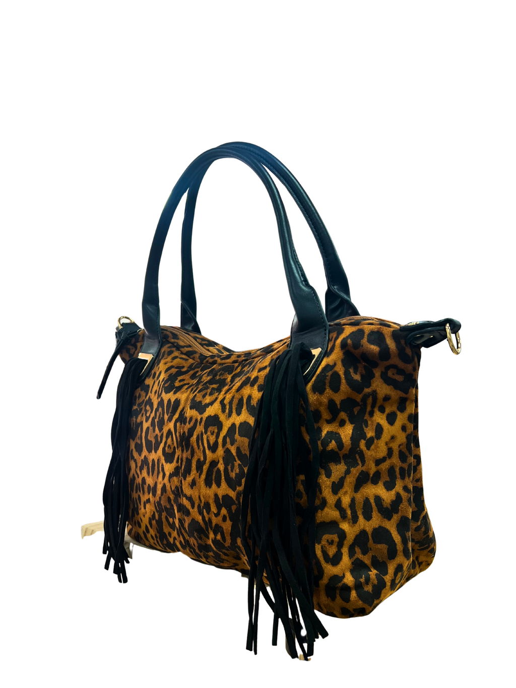 BOLSO MUJER FLECOS LEOPARDO
