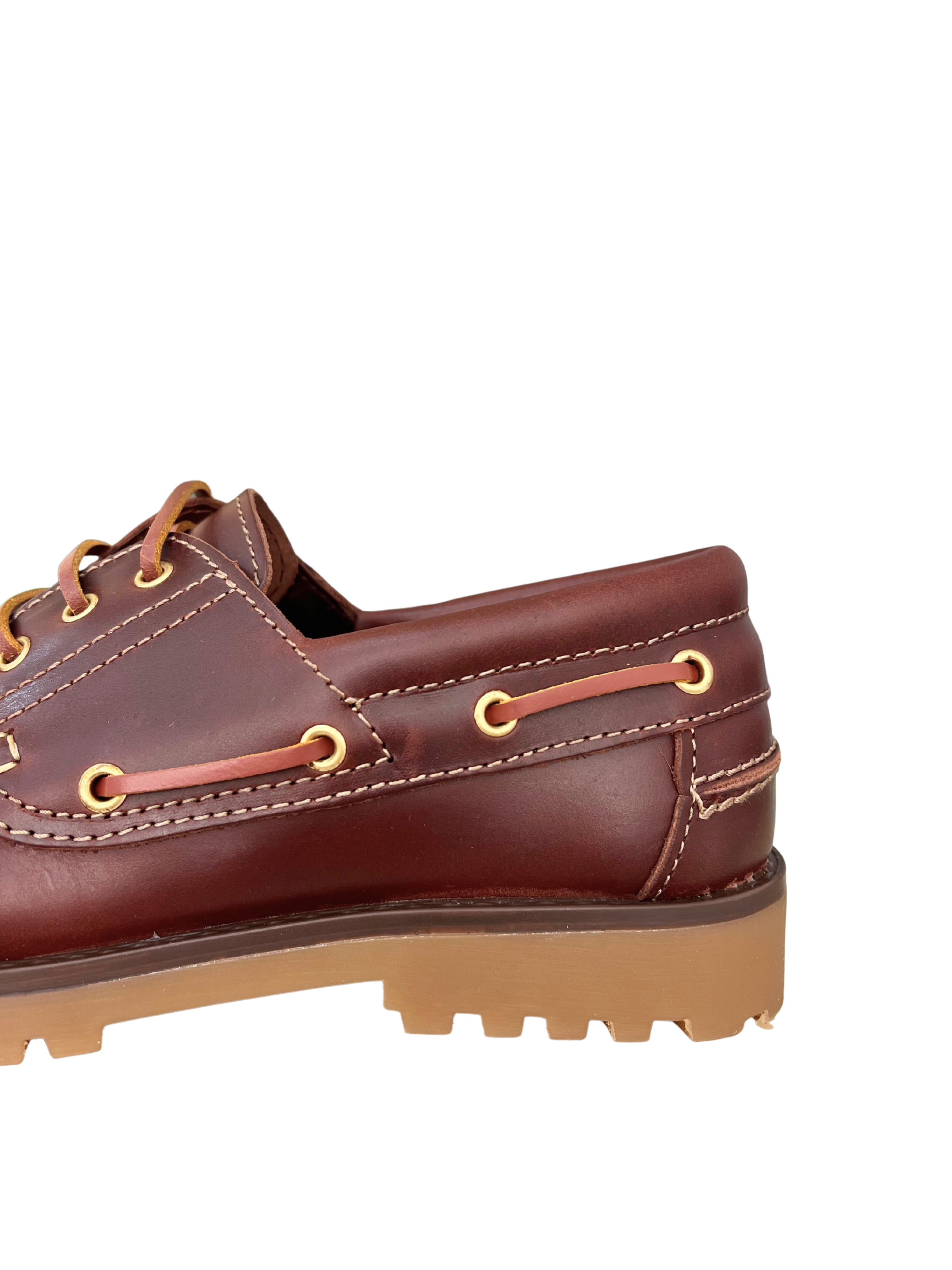 NÁUTICO HOMBRE TODO PIEL MARRÓN