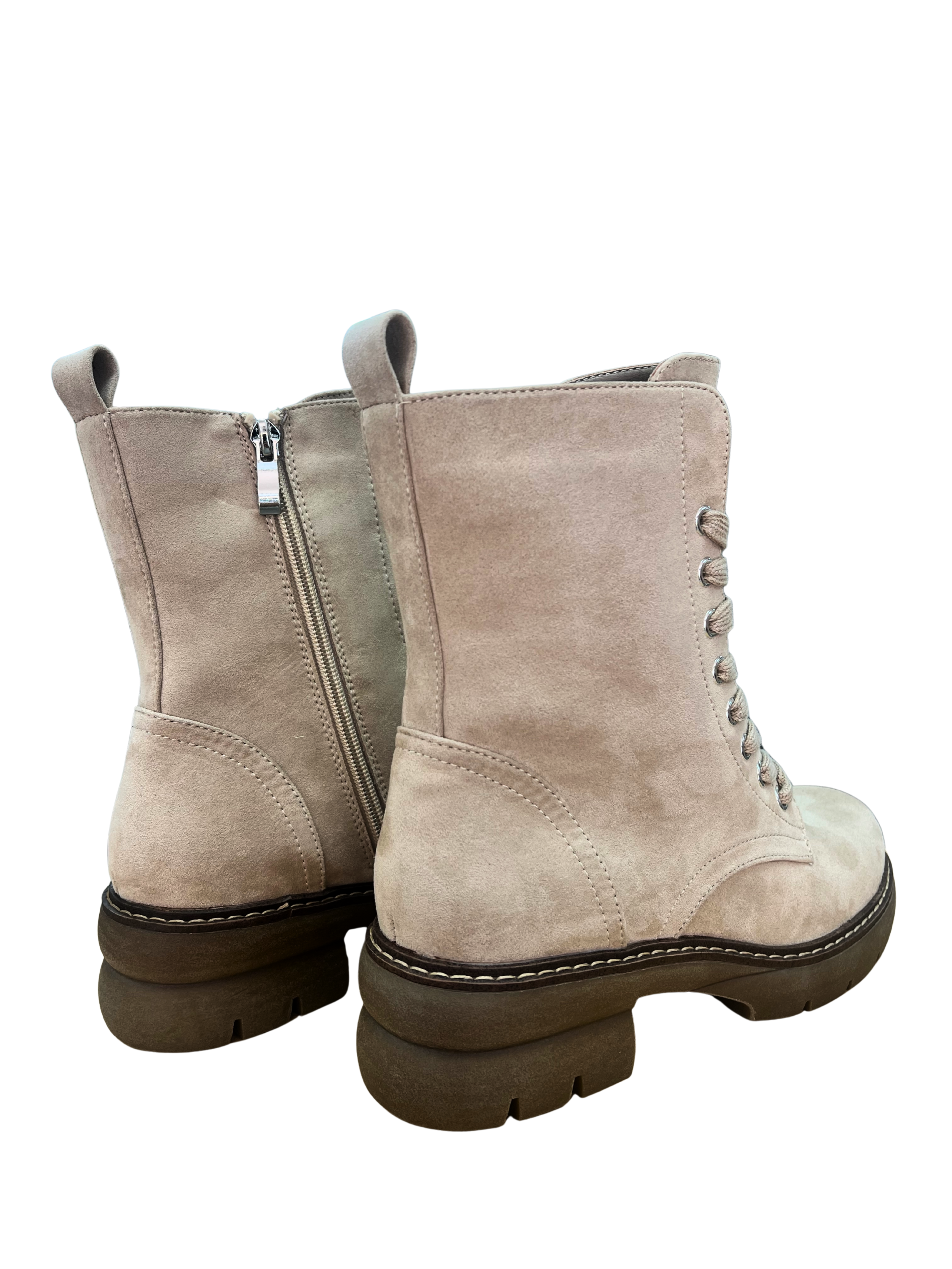 BOTIN D´ANGELA CORDONERA BEIGE DWS29113