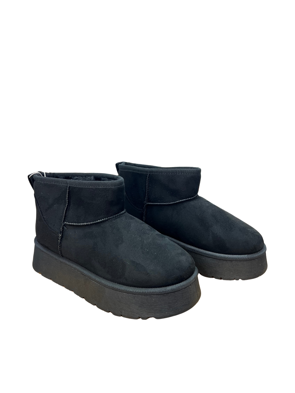 Botas Negras Mujer Tipo Clásicas con Plataforma