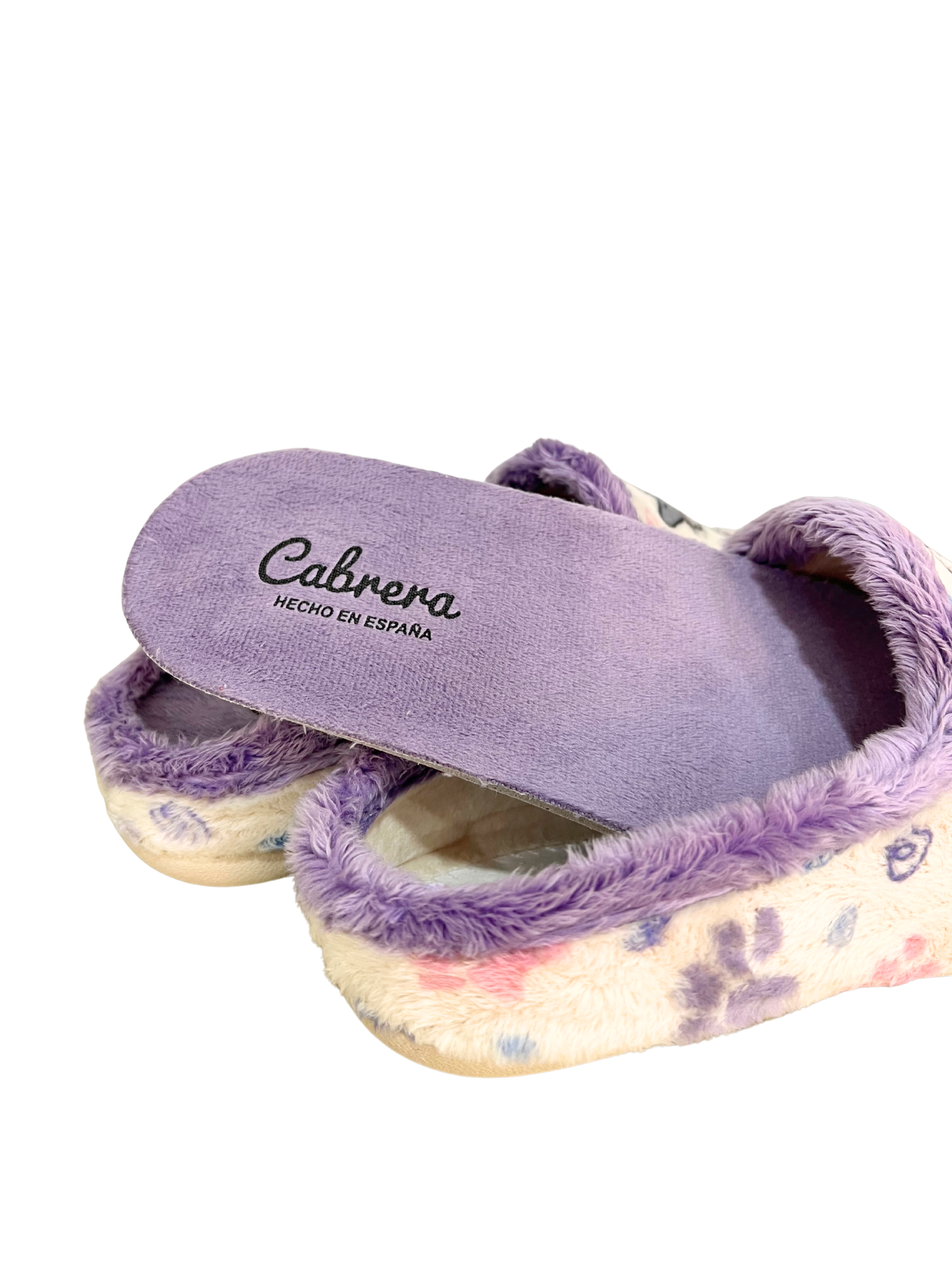 ZAPATILLA DE CASA CABRERA MARFIL 3219