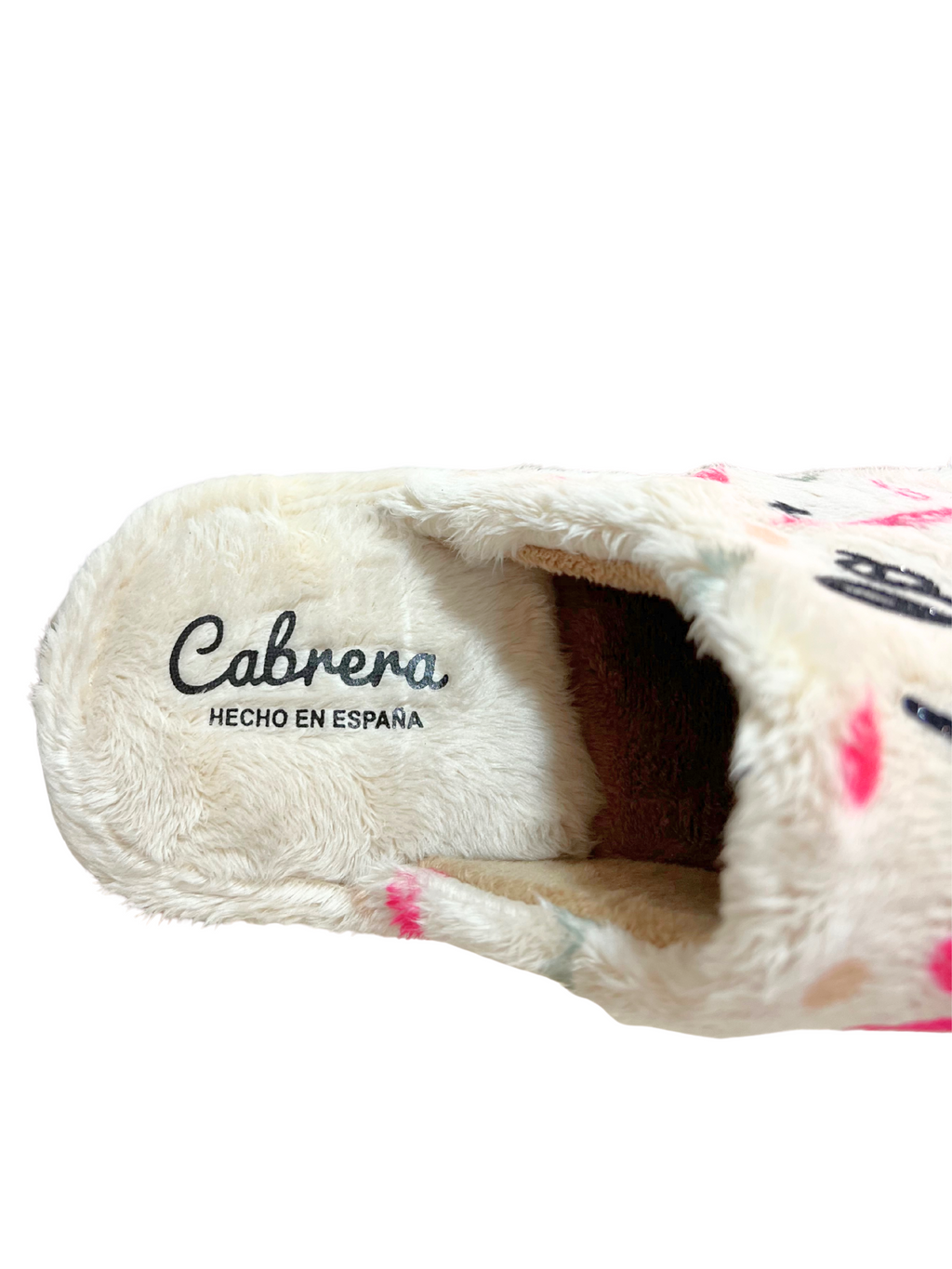 ZAPATILLA DE CASA CABRERA 2483 MARFIL