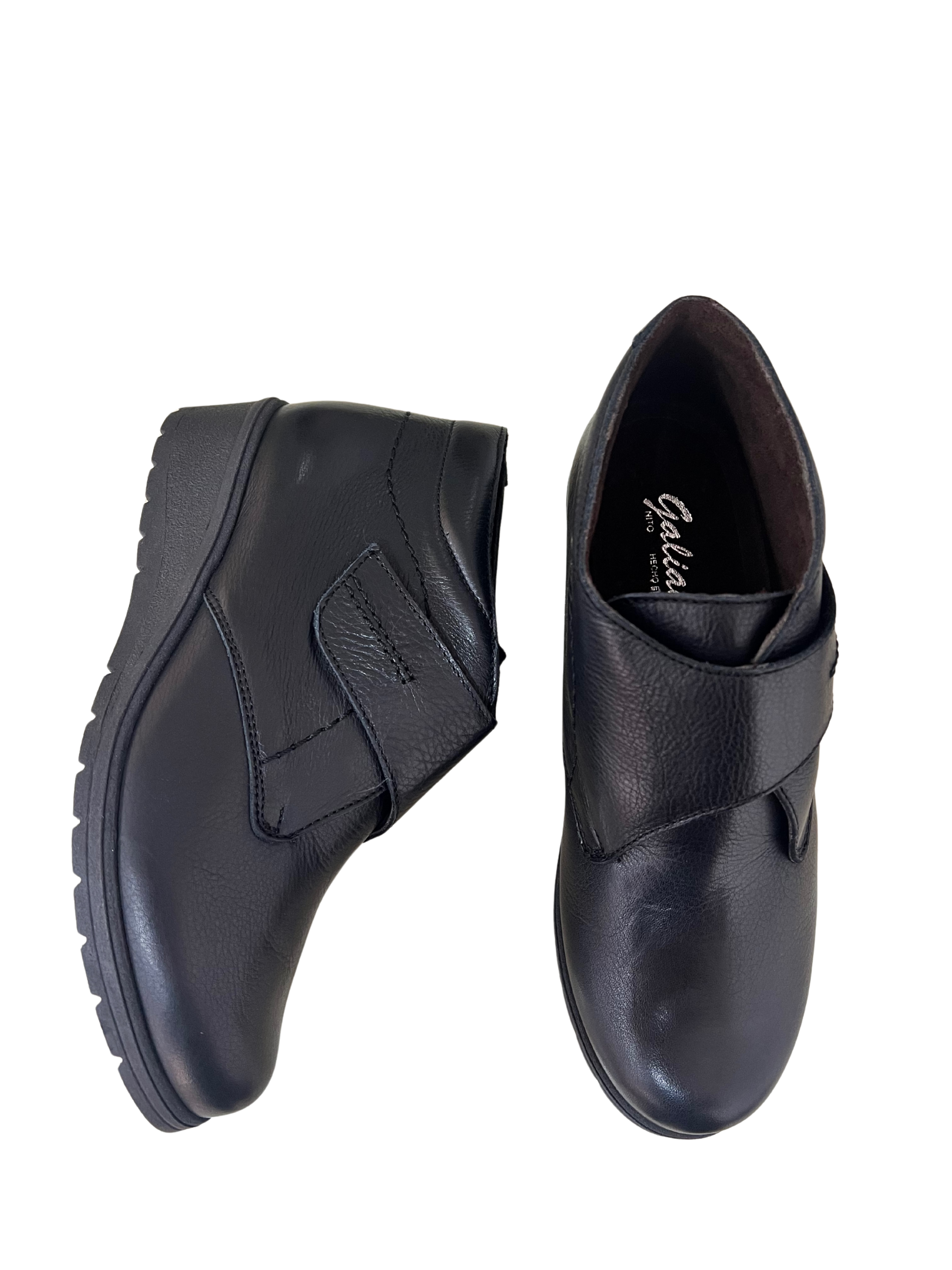 BOTIN GALIANA PIEL VELCRO 20244G