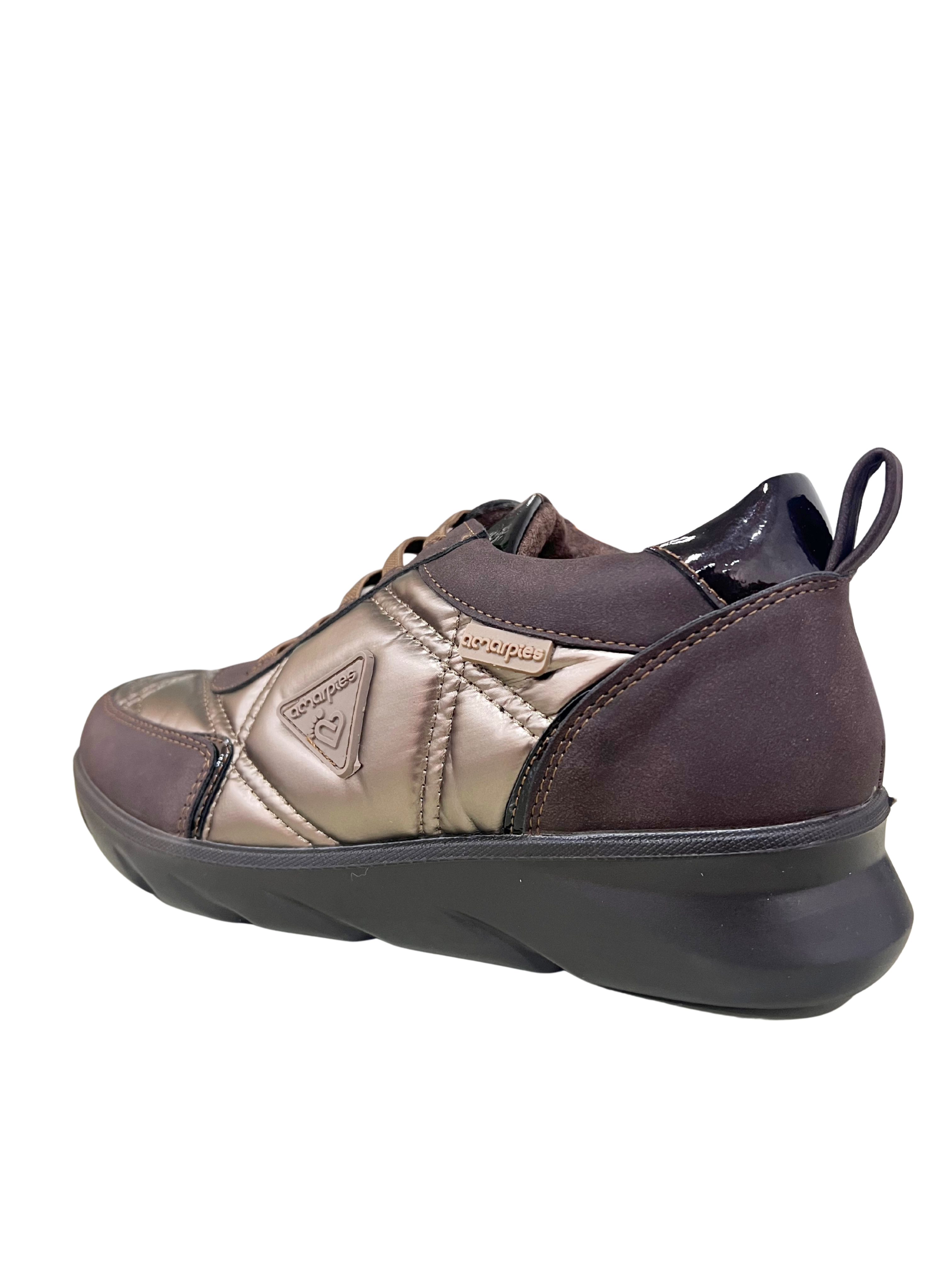 ZAPATO CASUAL AMARPIES BRONCE AMD27083