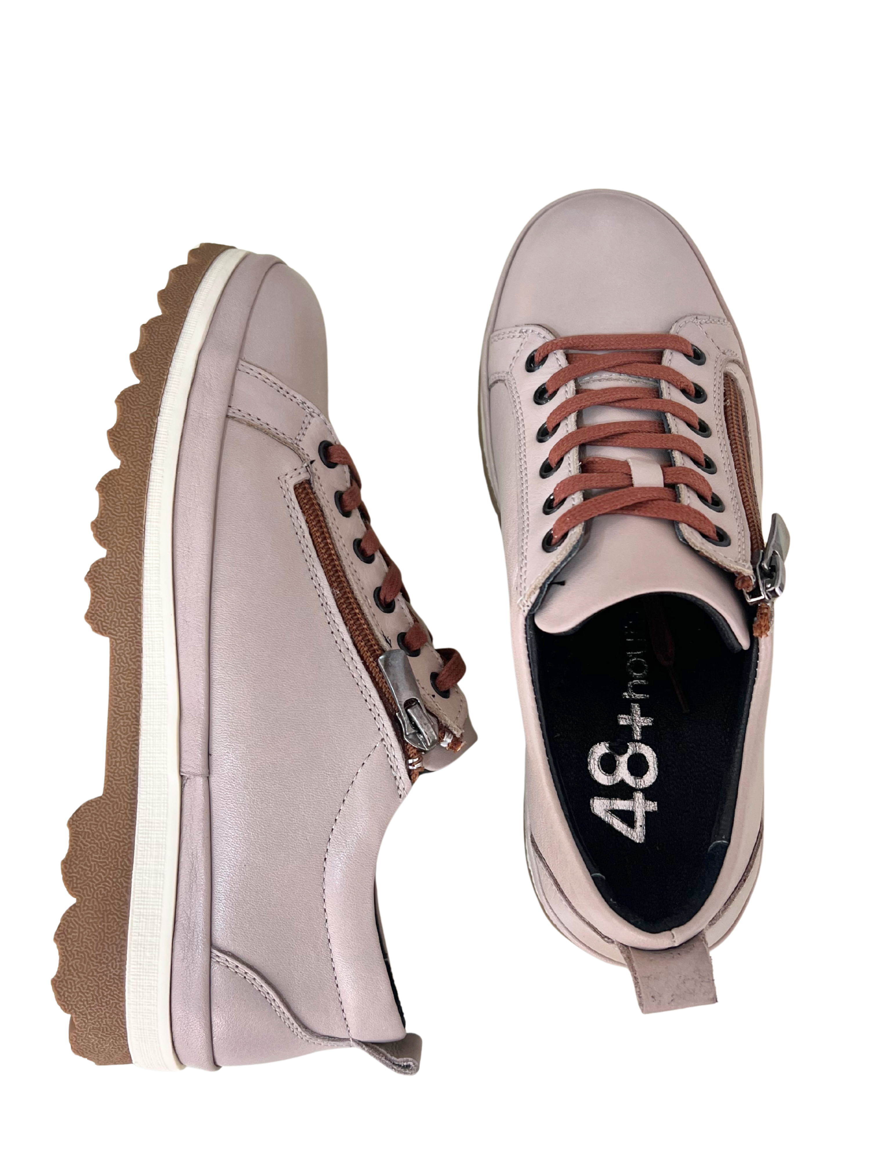 ZAPATO CASUAL MUJER TODO PIEL 48H 522303/16