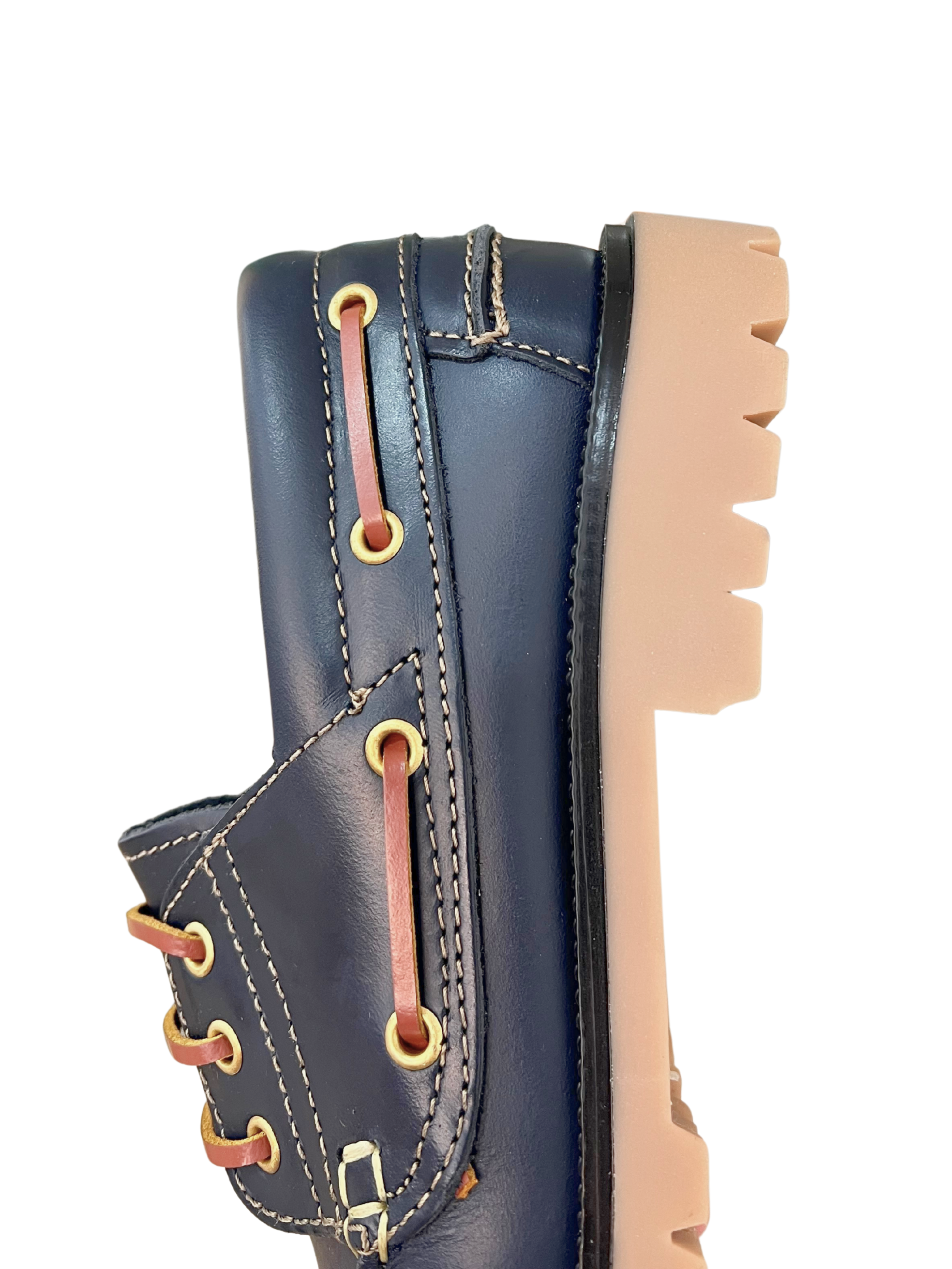 NAUTICO HOMBRE AZUL MARINO PIEL RUTA 83 1140