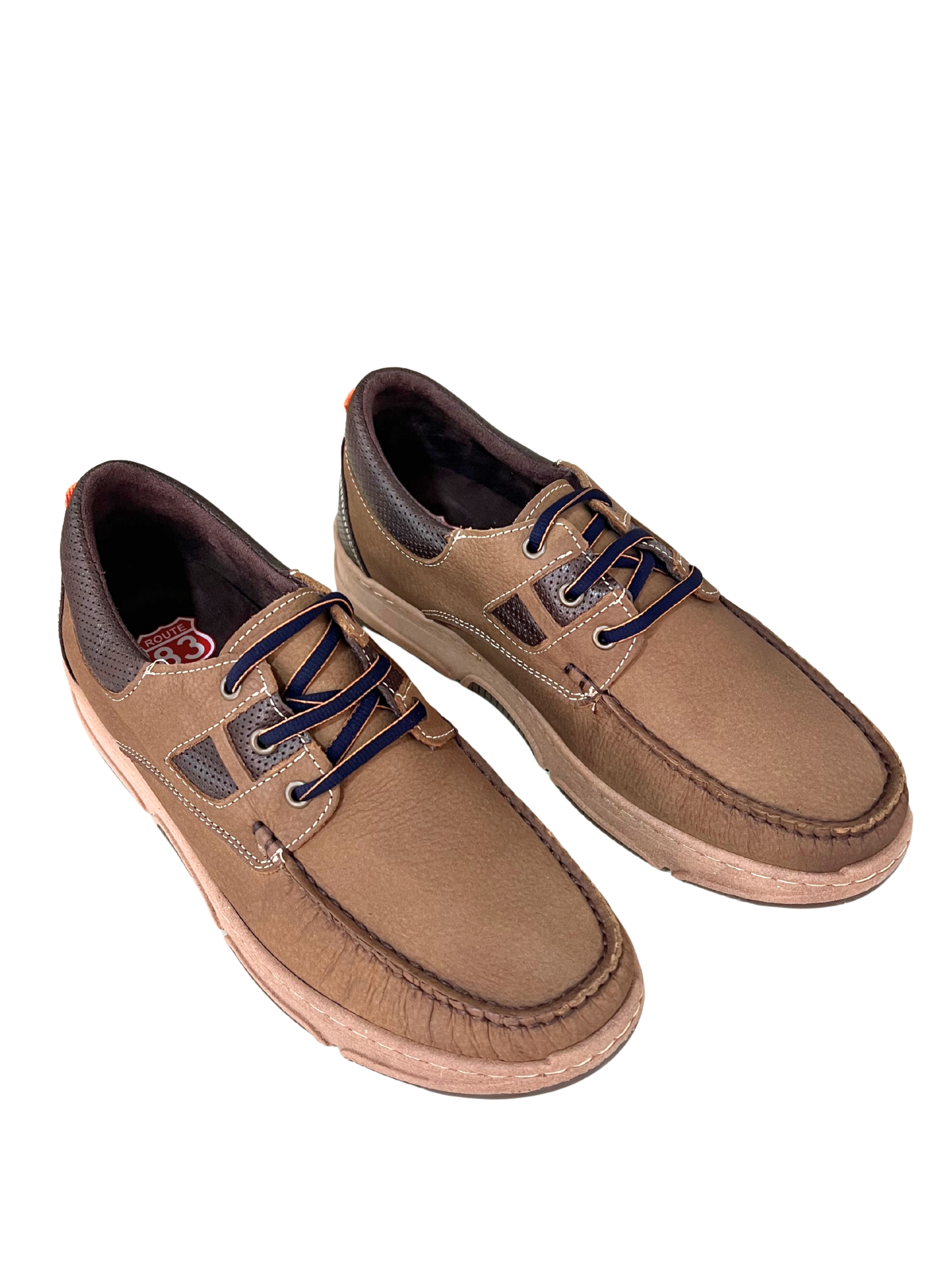 NAUTICO CASUAL HOMBRE MARRON 7210