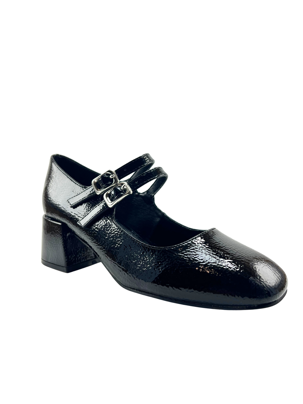 D'ANGELA ZAPATO TACÓN DOS HEBILLAS DDN29007