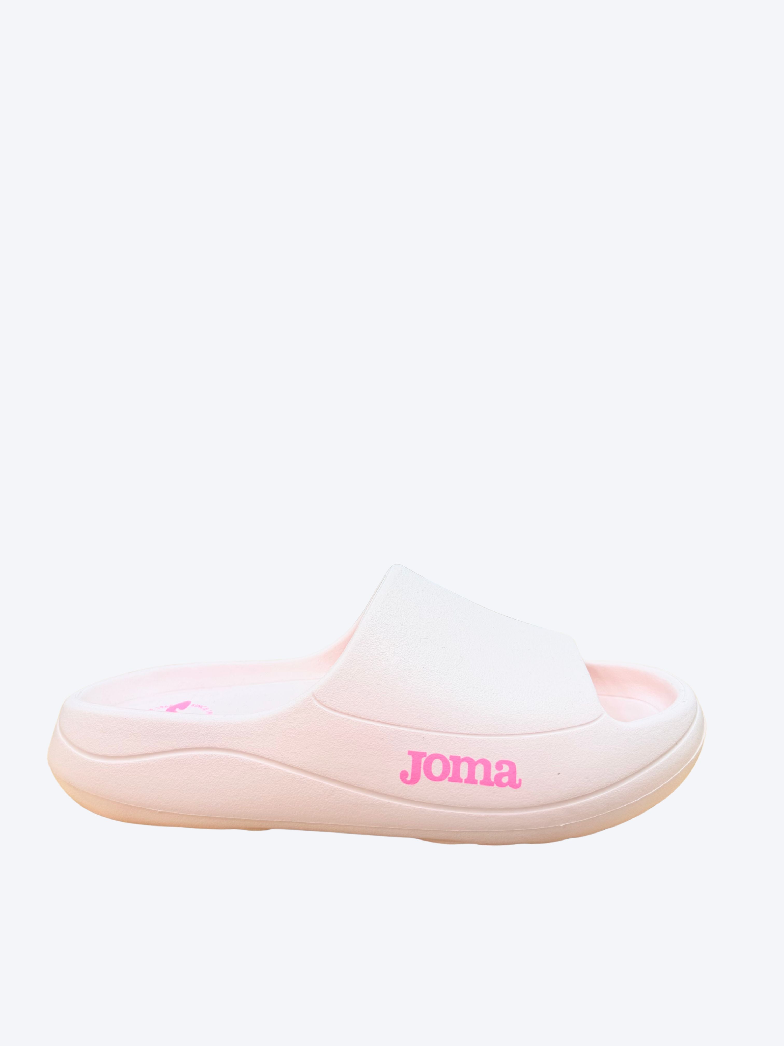 Sandalia de pala mujer Joma en rosa con suela chunky EVA, vista lateral