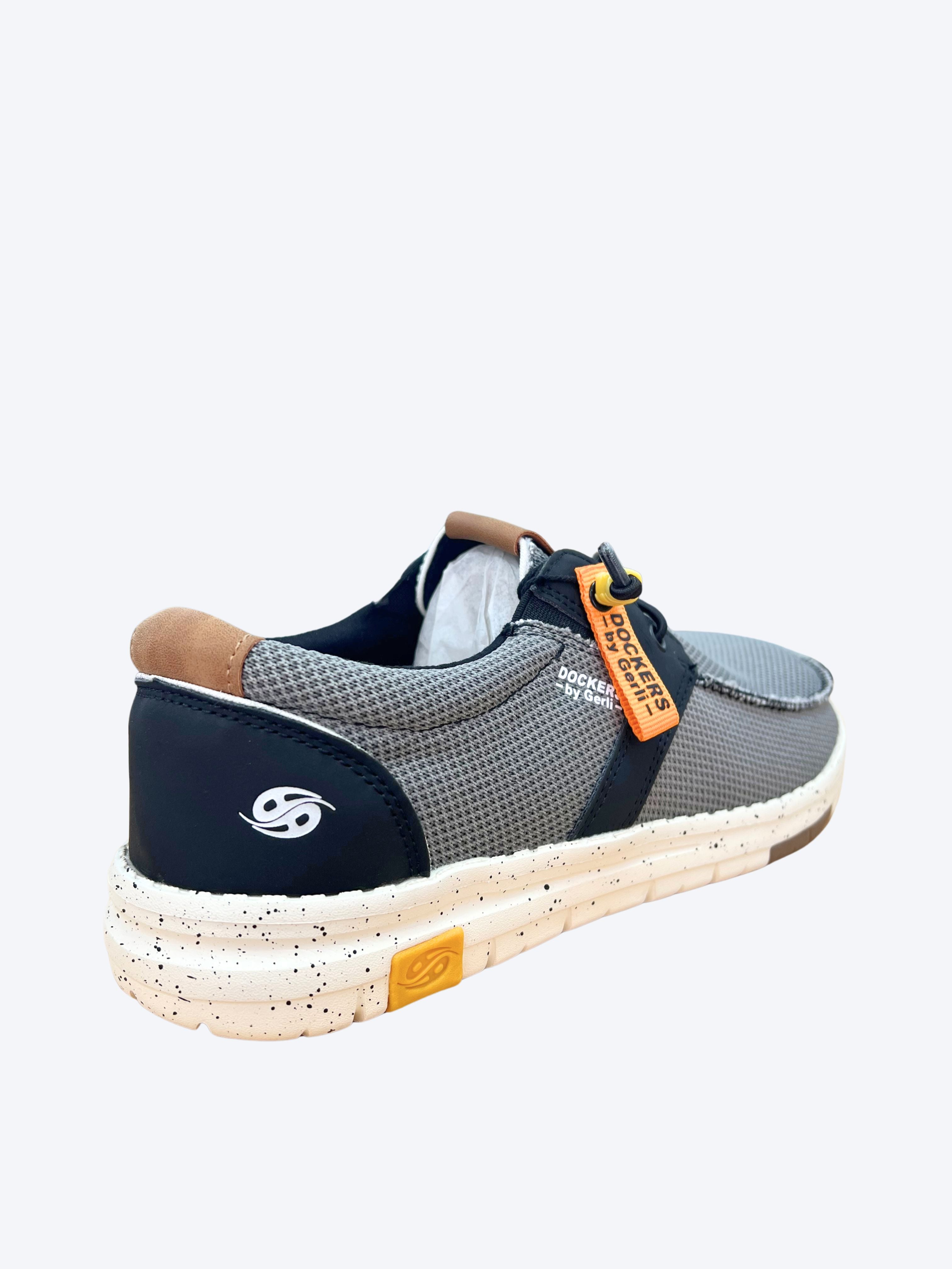 Zapato Dockers Hombre Ligero Transpirable Gris