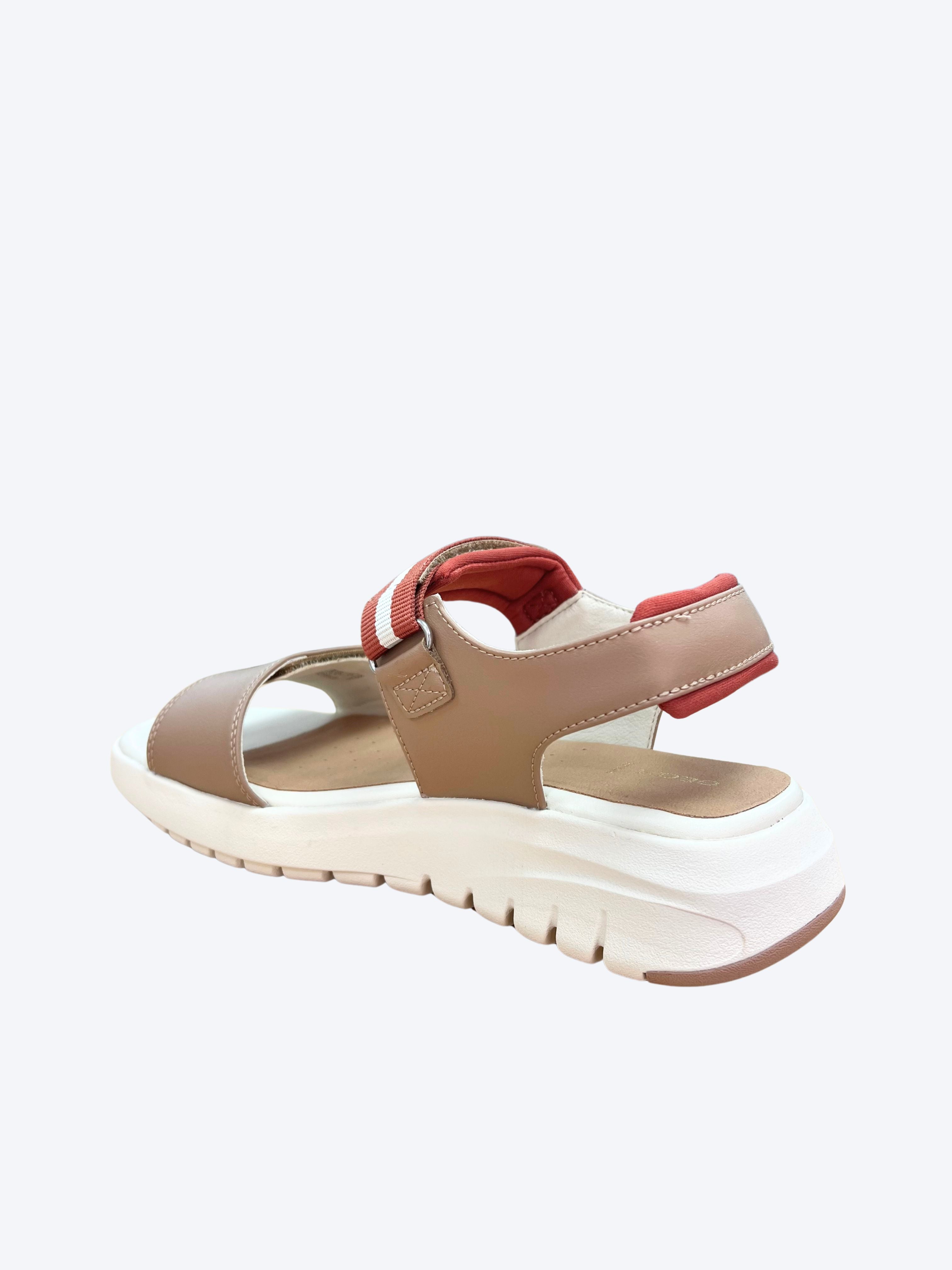 Sandalia Geox Mujer Piel Transpirable Confort