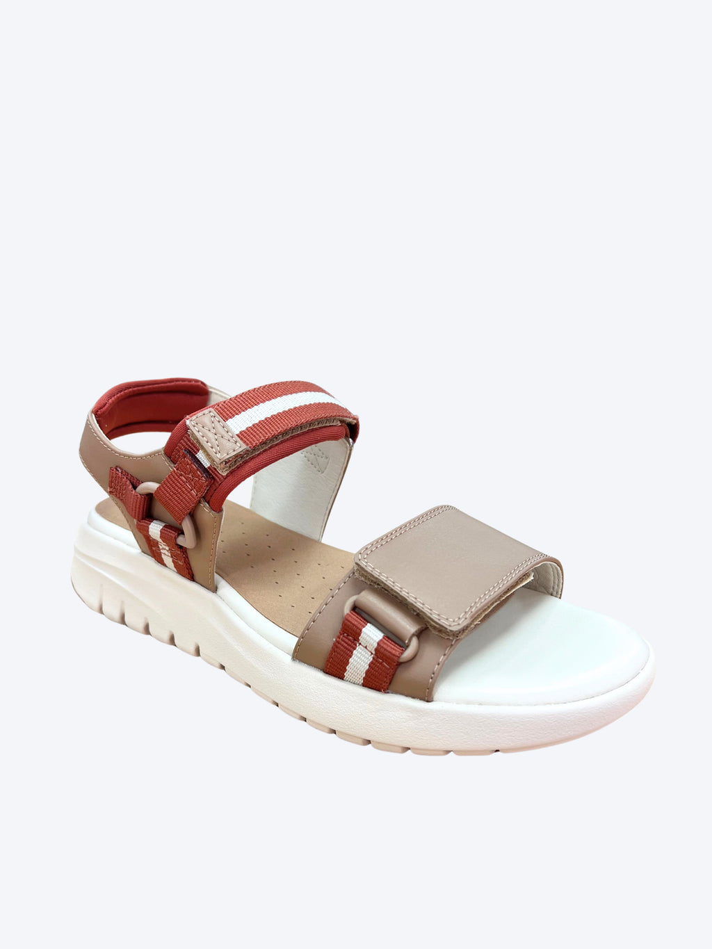 Sandalia Geox Mujer Piel Transpirable Confort