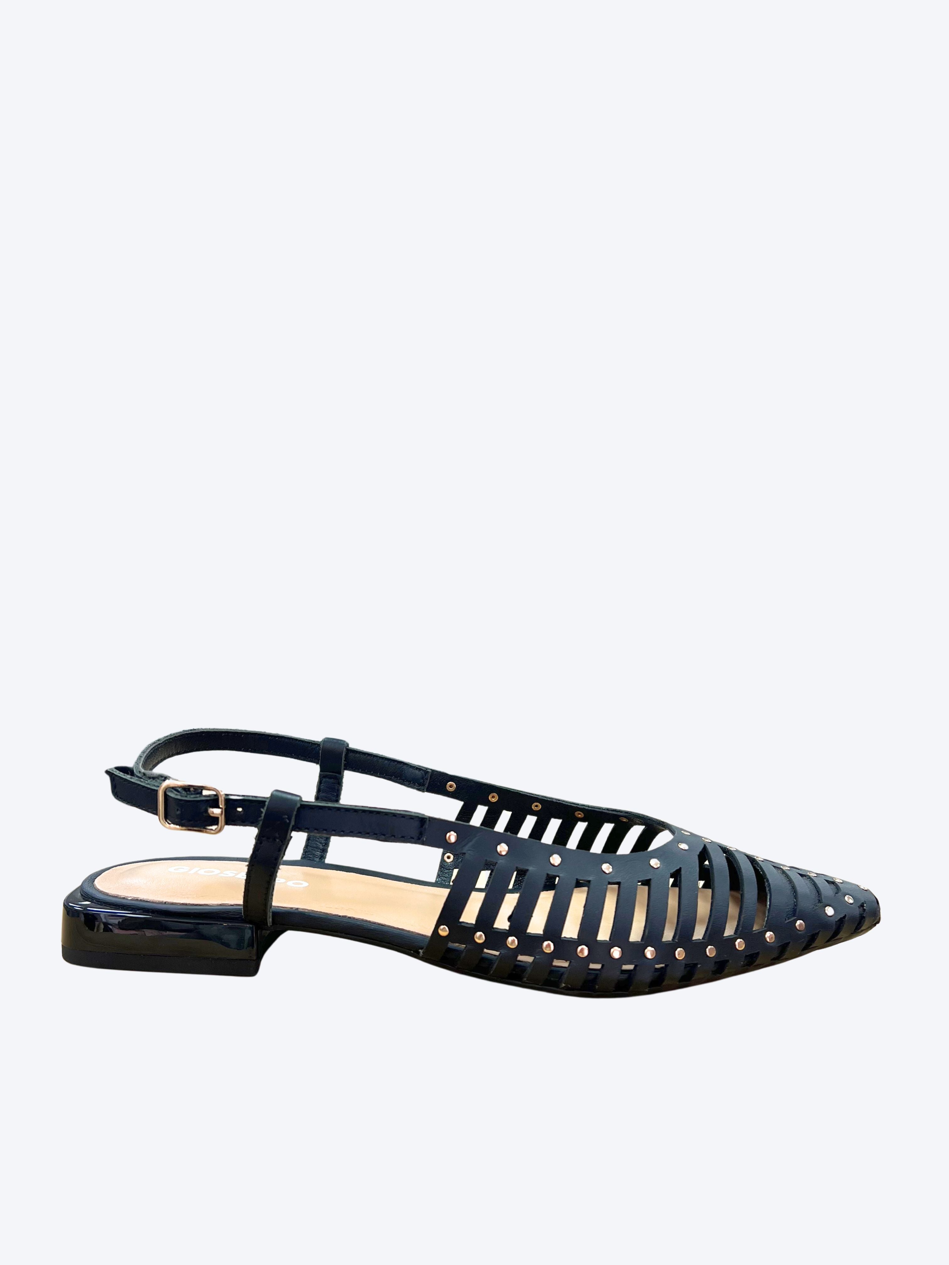 Zapato Gioseppo Mujer Tacón Bajo Negro