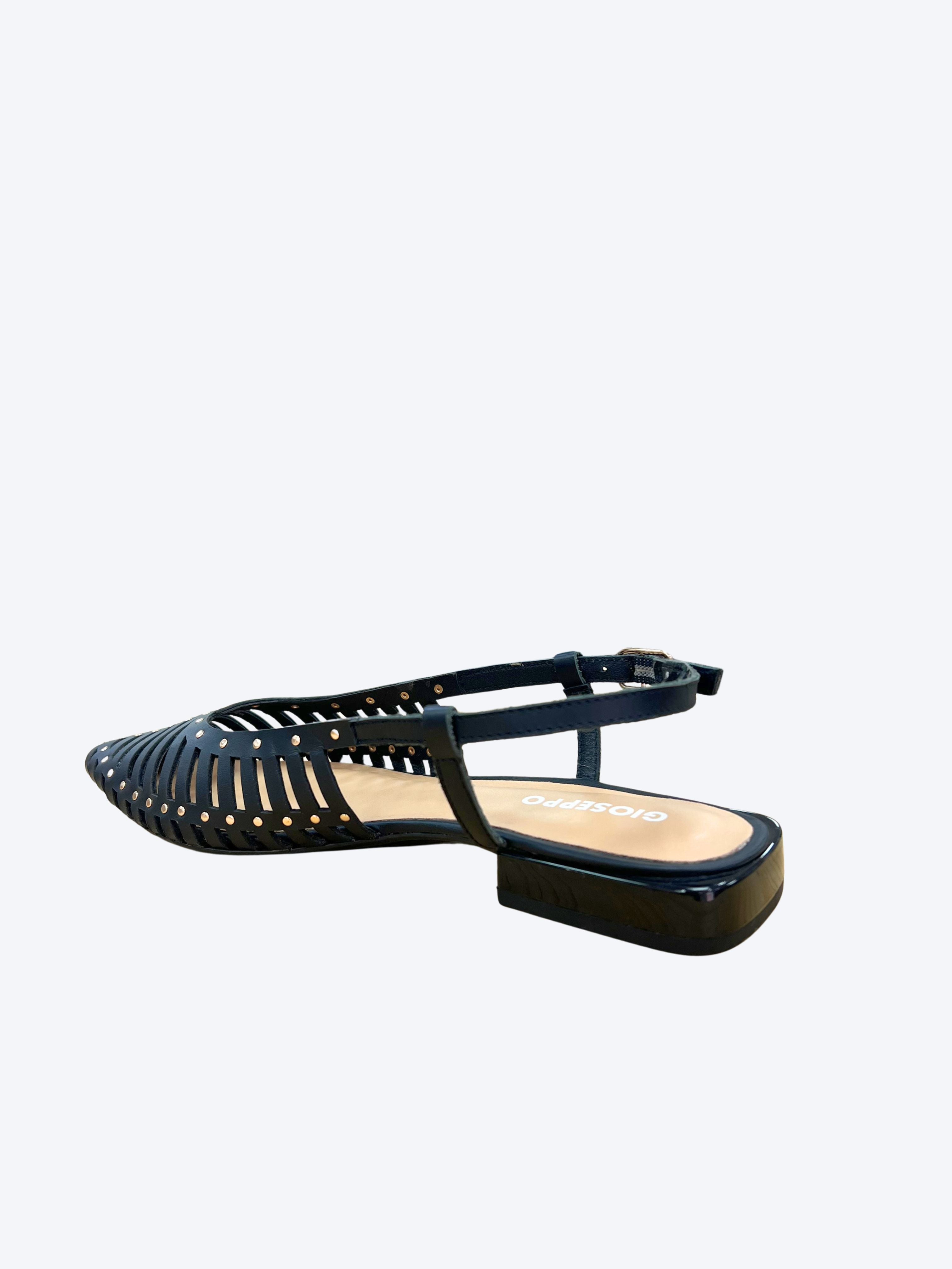 Zapato Gioseppo Mujer Tacón Bajo Negro